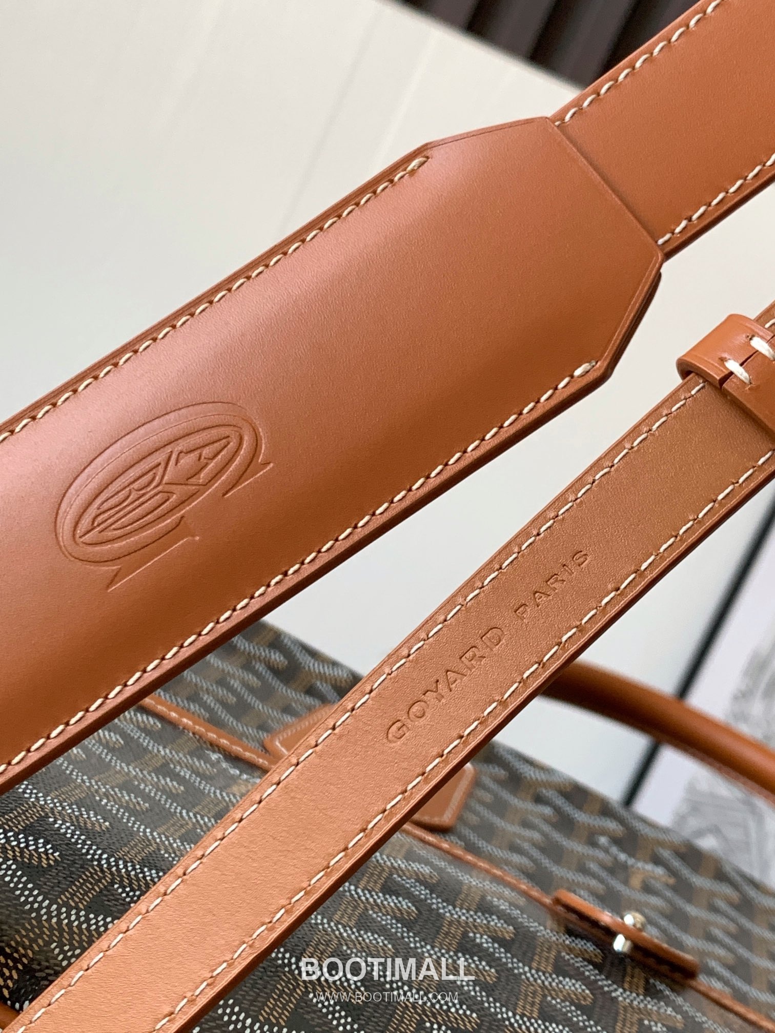 Goyard Ambassade Goyardine Canvas Briefcase 8070 고야드 앙바사드 고야딘 캔버스 브리프케이스 35cm 5