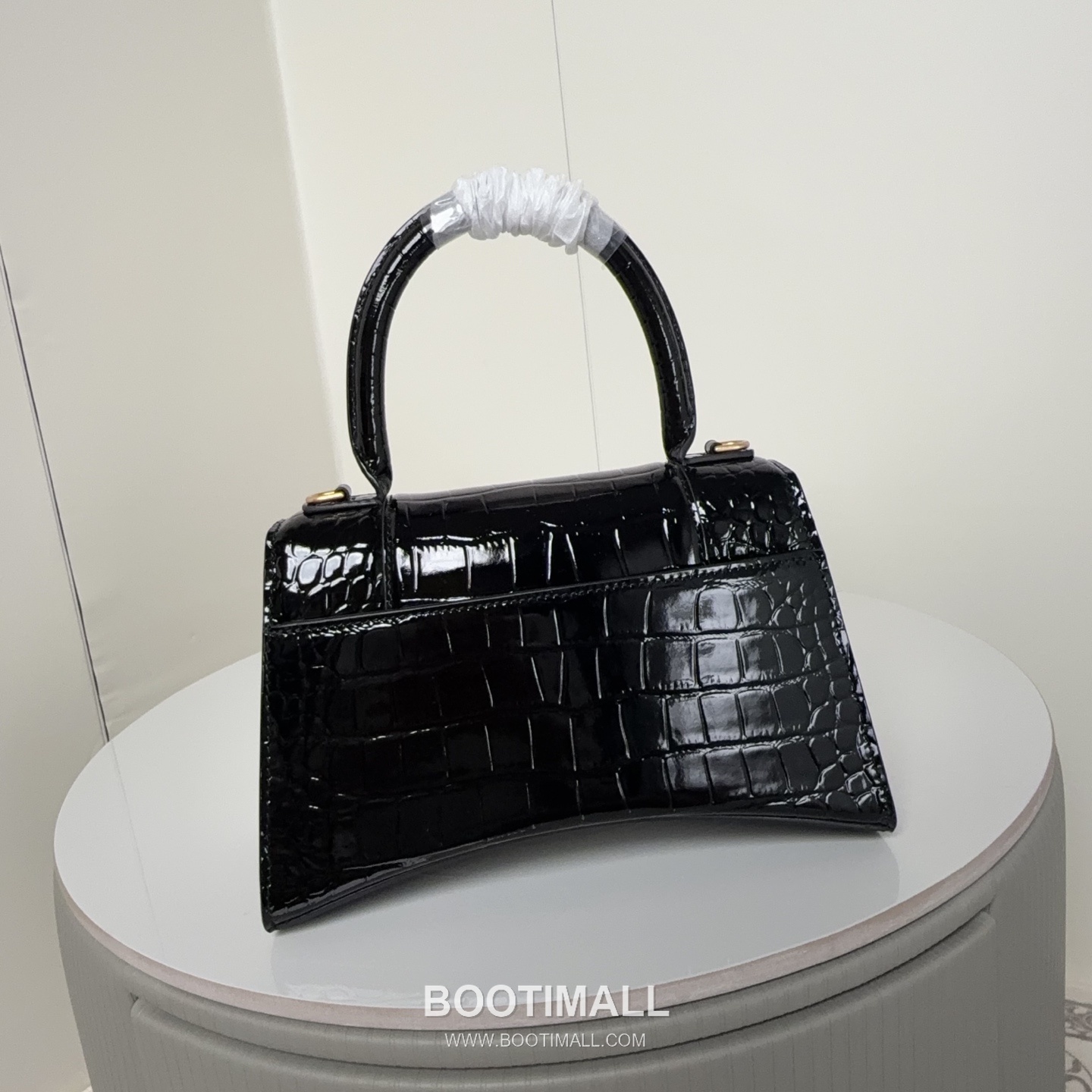 Balenciaga Hourglass Crocodile Embossed Calfskin Small Top Handle Bag B0075 발렌시아가 아워글래스 크로커다일 엠보스드 카프스킨 스몰 탑핸들 숄더백 24cm 3