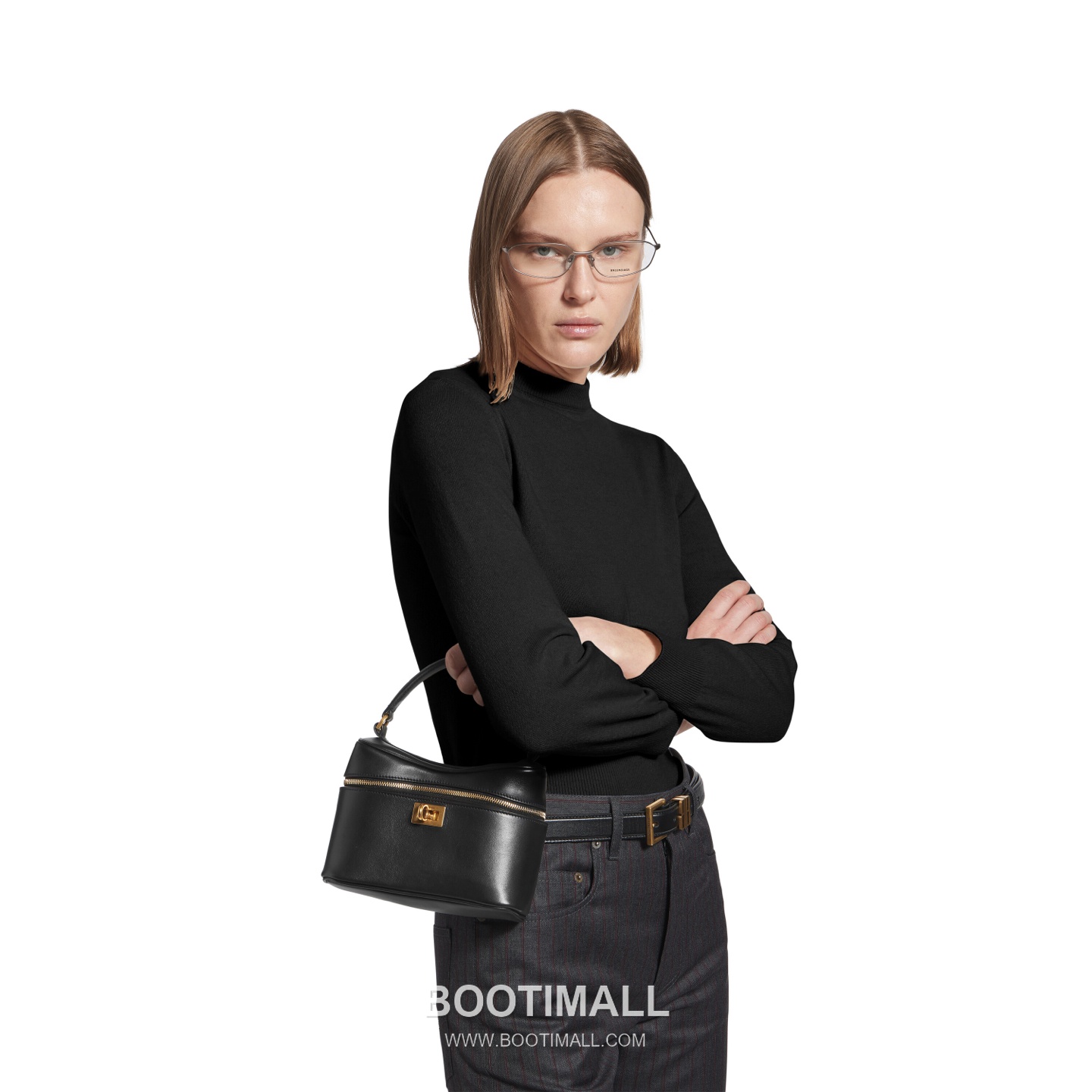 Balenciaga Rodeo Leather Vanity Shoulder Bag B0075 발렌시아가 로데오 레더 베니티 숄더백 18cm 1