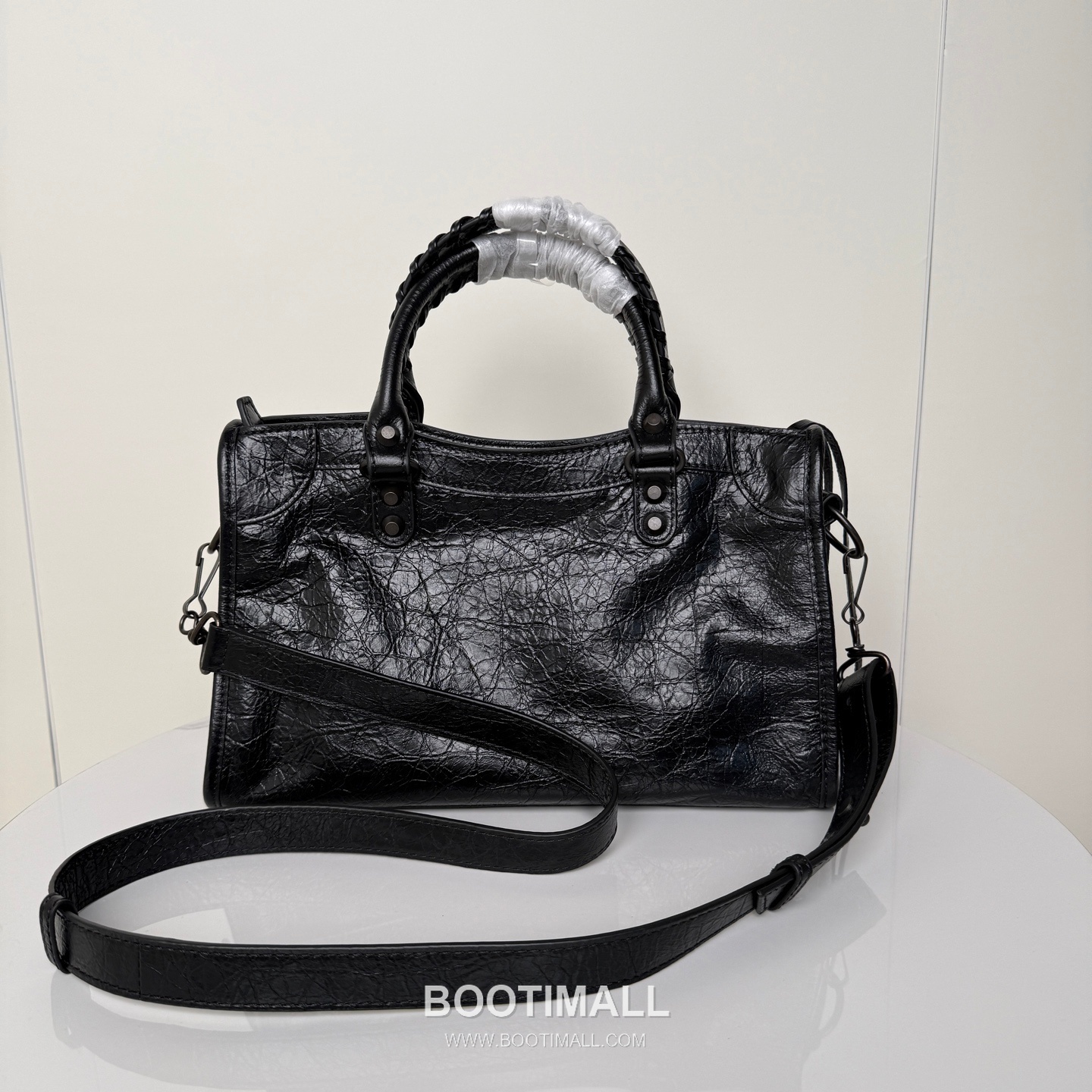 Balenciaga Le City Cracked Lambskin Medium Motorcycle Bag B0088 발렌시아가 르 시티 크랙 램스킨 미디엄 모터사이클 숄더백 30cm 3