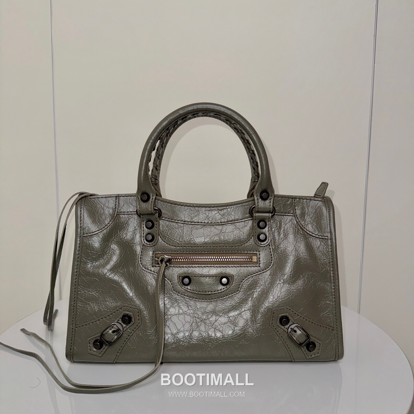 Balenciaga Le City Cracked Lambskin Medium Motorcycle Bag B0088 발렌시아가 르 시티 크랙 램스킨 미디엄 모터사이클 숄더백 30cm 1