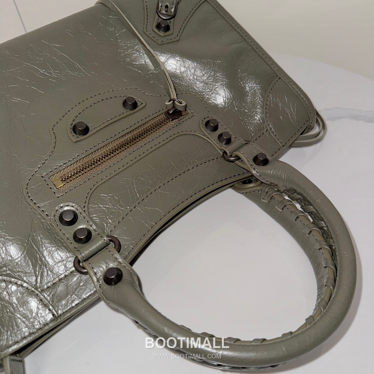 Balenciaga Le City Cracked Lambskin Medium Motorcycle Bag B0088 발렌시아가 르 시티 크랙 램스킨 미디엄 모터사이클 숄더백 30cm 7