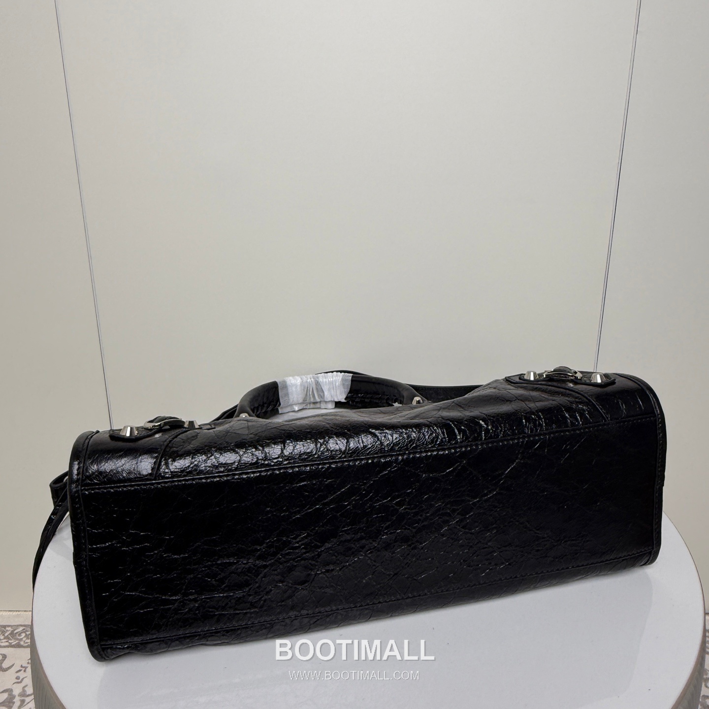 Balenciaga Le City Cracked Lambskin Large Motorcycle Bag B0098 발렌시아가 르 시티 크랙 램스킨 라지 모터사이클 숄더백 38cm 2
