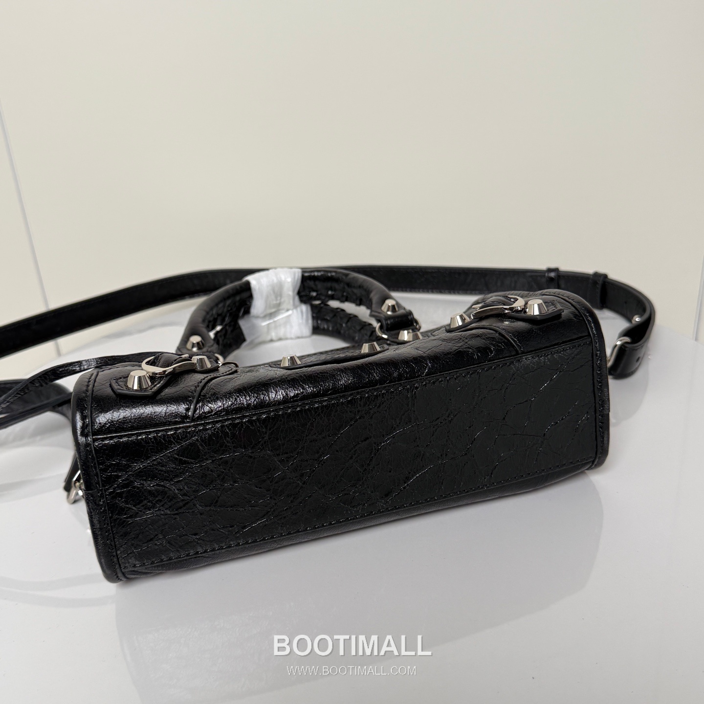 Balenciaga Le City Cracked Lambskin Small Motorcycle Bag B0078 발렌시아가 르 시티 크랙 램스킨 스몰 모터사이클 숄더백 24cm 7