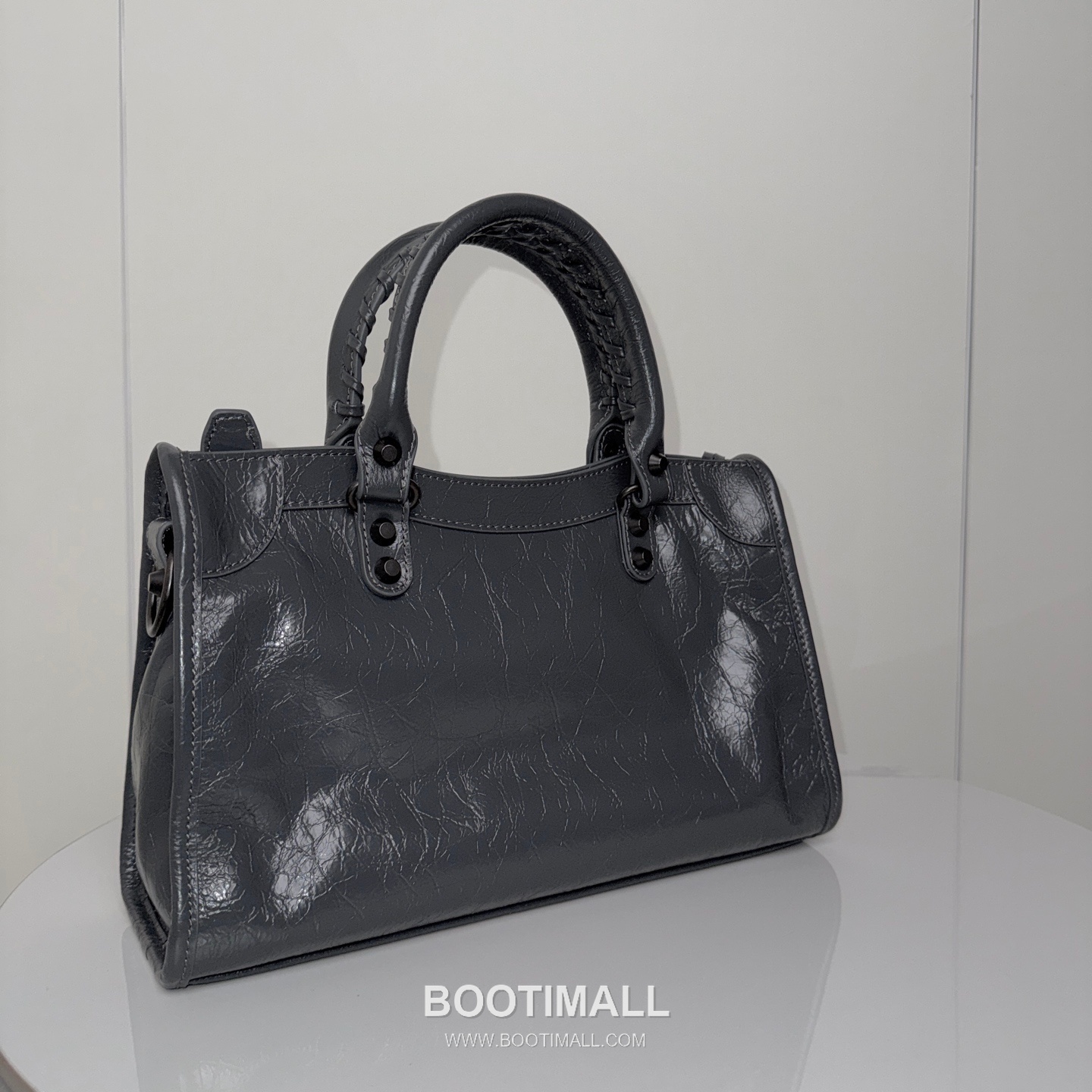 Balenciaga Le City Cracked Lambskin Medium Motorcycle Bag B0088 발렌시아가 르 시티 크랙 램스킨 미디엄 모터사이클 숄더백 30cm 3