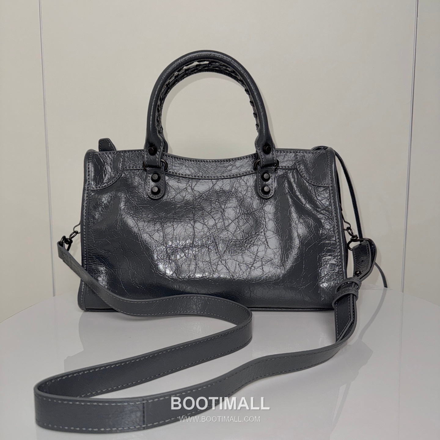 Balenciaga Le City Cracked Lambskin Medium Motorcycle Bag B0088 발렌시아가 르 시티 크랙 램스킨 미디엄 모터사이클 숄더백 30cm 4