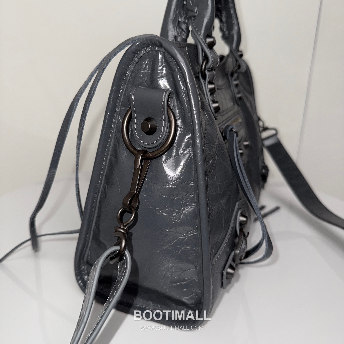 Balenciaga Le City Cracked Lambskin Medium Motorcycle Bag B0088 발렌시아가 르 시티 크랙 램스킨 미디엄 모터사이클 숄더백 30cm 7