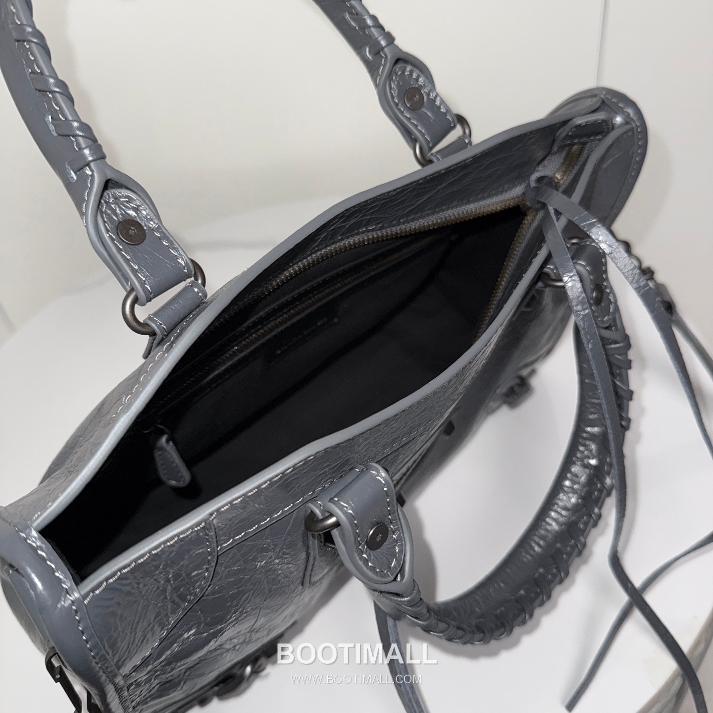 Balenciaga Le City Cracked Lambskin Medium Motorcycle Bag B0088 발렌시아가 르 시티 크랙 램스킨 미디엄 모터사이클 숄더백 30cm 8