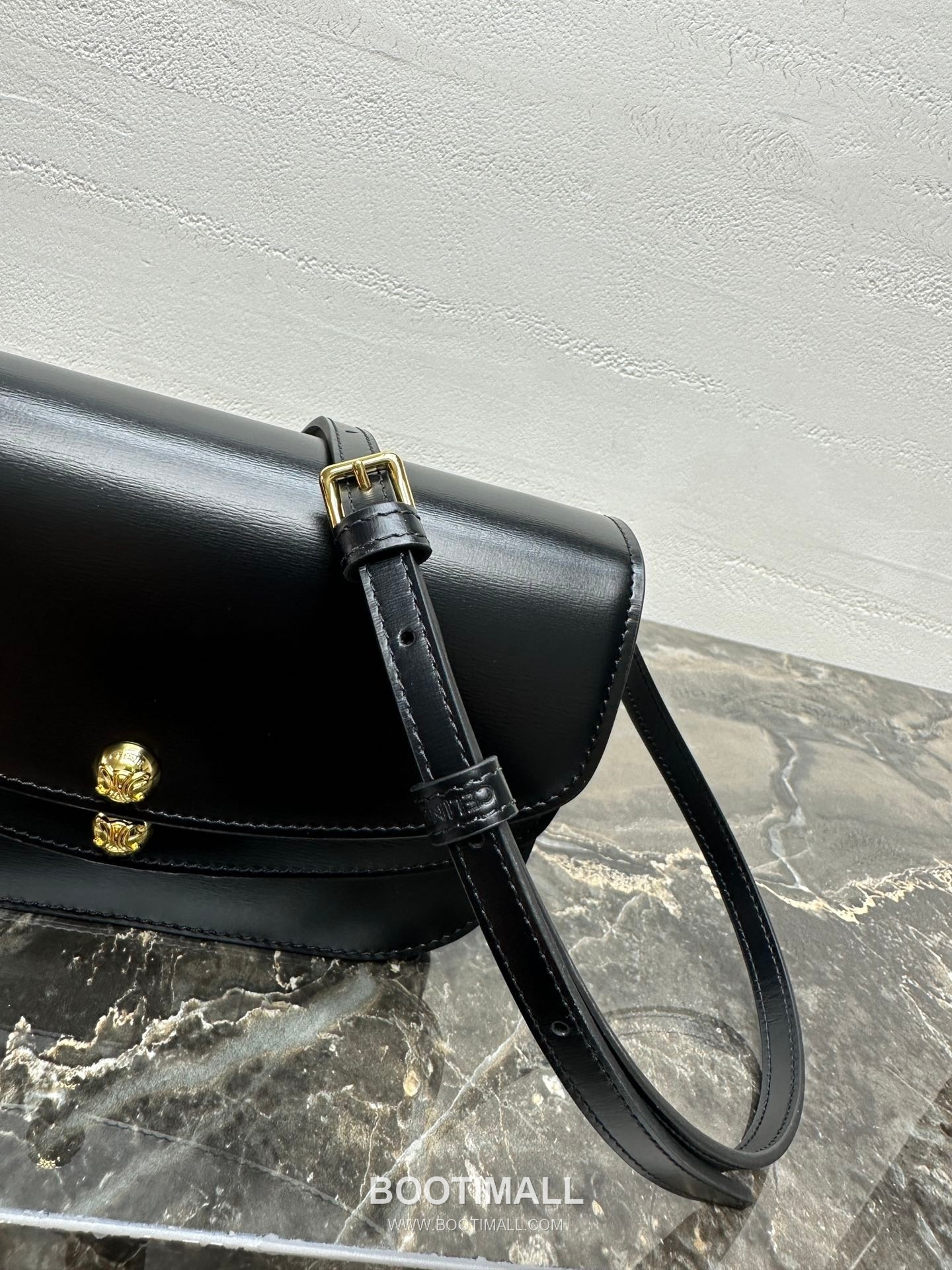 Celine Duo Strap Leather Wallet Crossbody Bag 10P673 셀린느 듀오 스트랩 레더 월렛 크로스백 20cm 8
