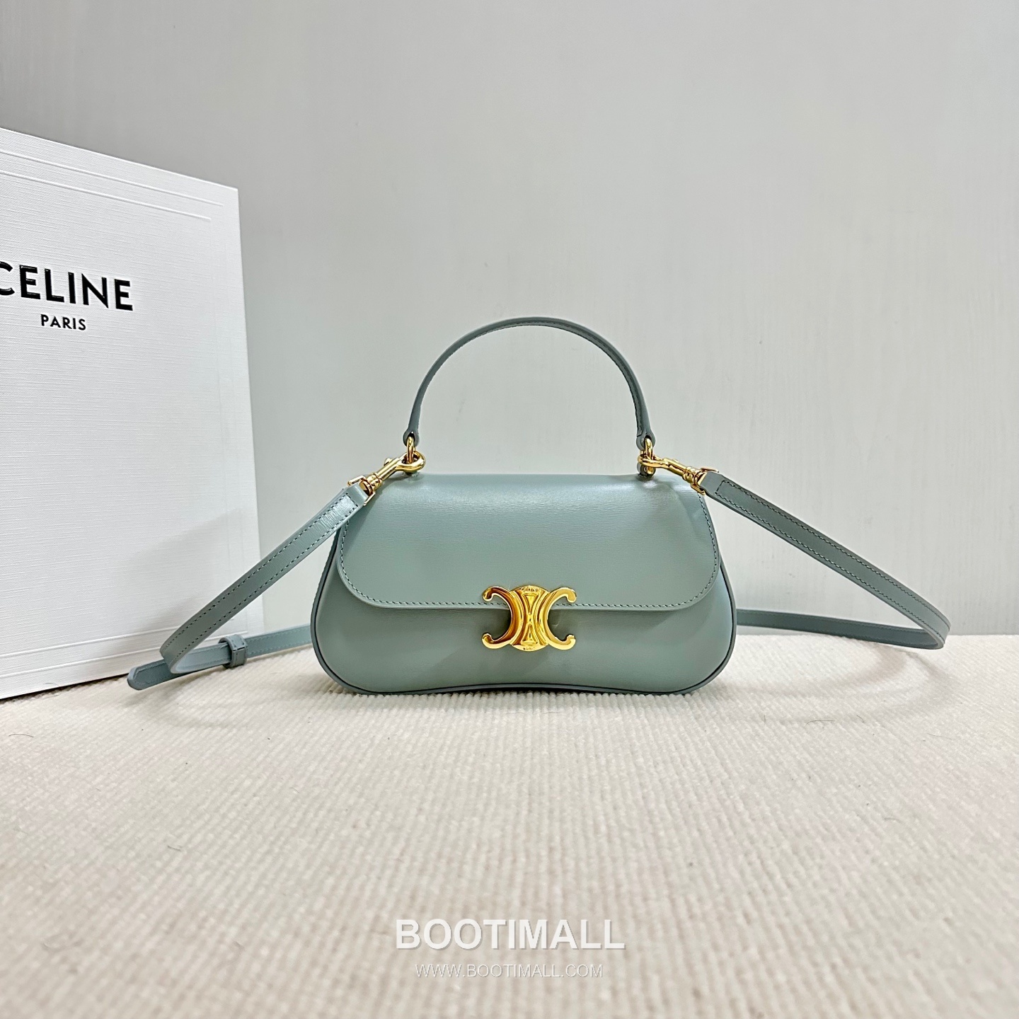 Celine Teen Lola Triomphe Leather Shoulder Bag 119533 셀린느 틴 롤라 트리옴프 레더 숄더백 22.5cm 1