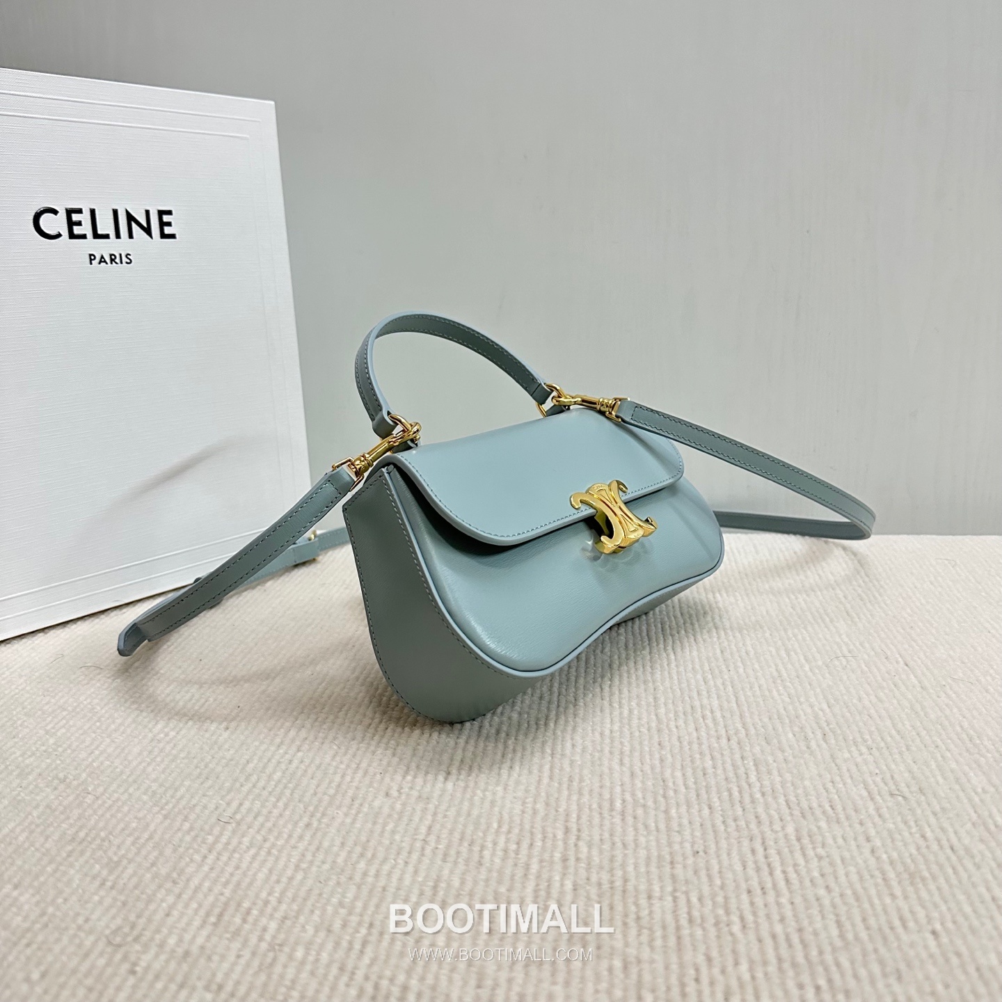 Celine Teen Lola Triomphe Leather Shoulder Bag 119533 셀린느 틴 롤라 트리옴프 레더 숄더백 22.5cm 4