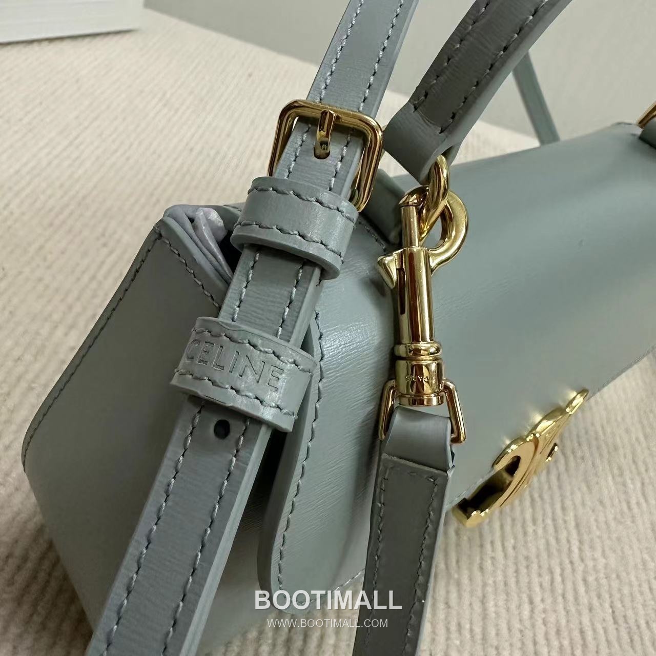 Celine Teen Lola Triomphe Leather Shoulder Bag 119533 셀린느 틴 롤라 트리옴프 레더 숄더백 22.5cm 9