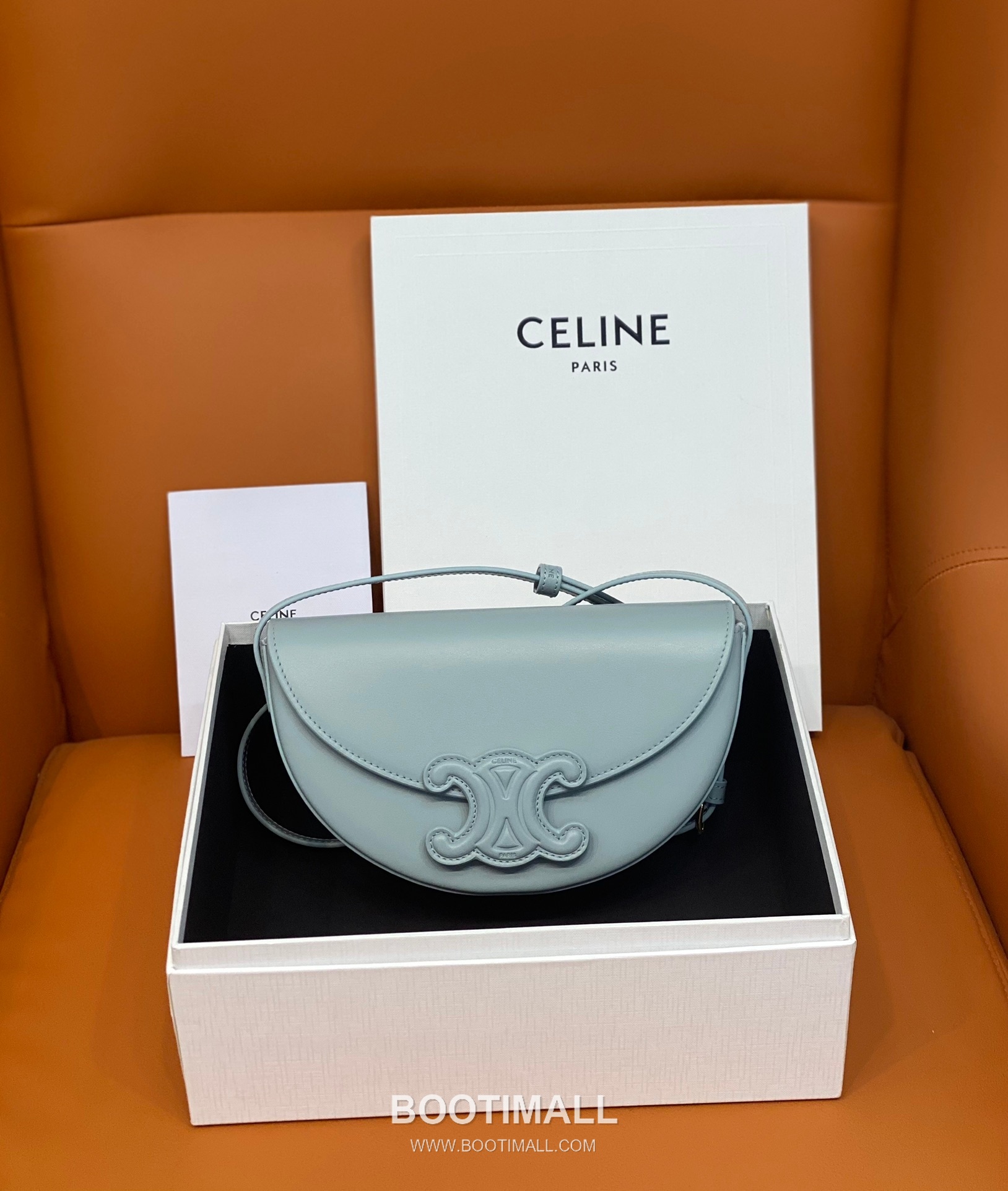 Celine Besace Triomphe Smooth Calfskin Shoulder Bag 111233 셀린느 베사체 트리옴프 스무스 카프스킨 숄더 크로스백 23cm 6