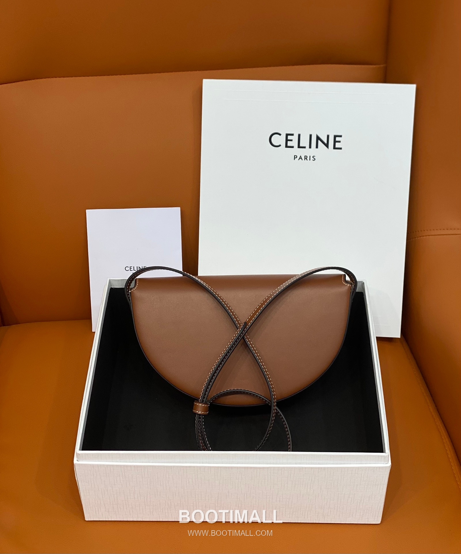 Celine Besace Triomphe Smooth Calfskin Shoulder Bag 111233 셀린느 베사체 트리옴프 스무스 카프스킨 숄더 크로스백 23cm 5