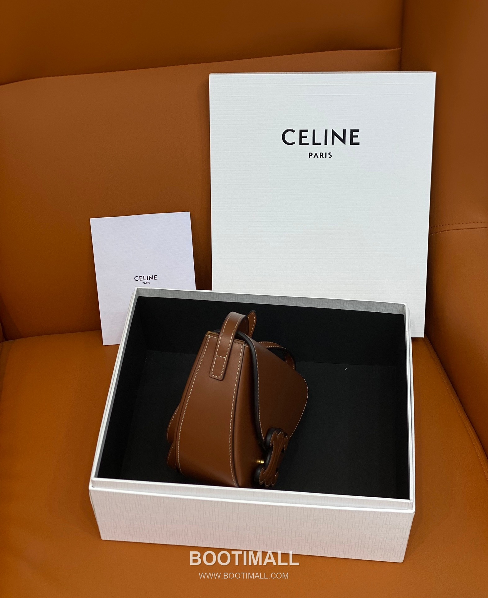 Celine Besace Triomphe Smooth Calfskin Shoulder Bag 111233 셀린느 베사체 트리옴프 스무스 카프스킨 숄더 크로스백 23cm 6
