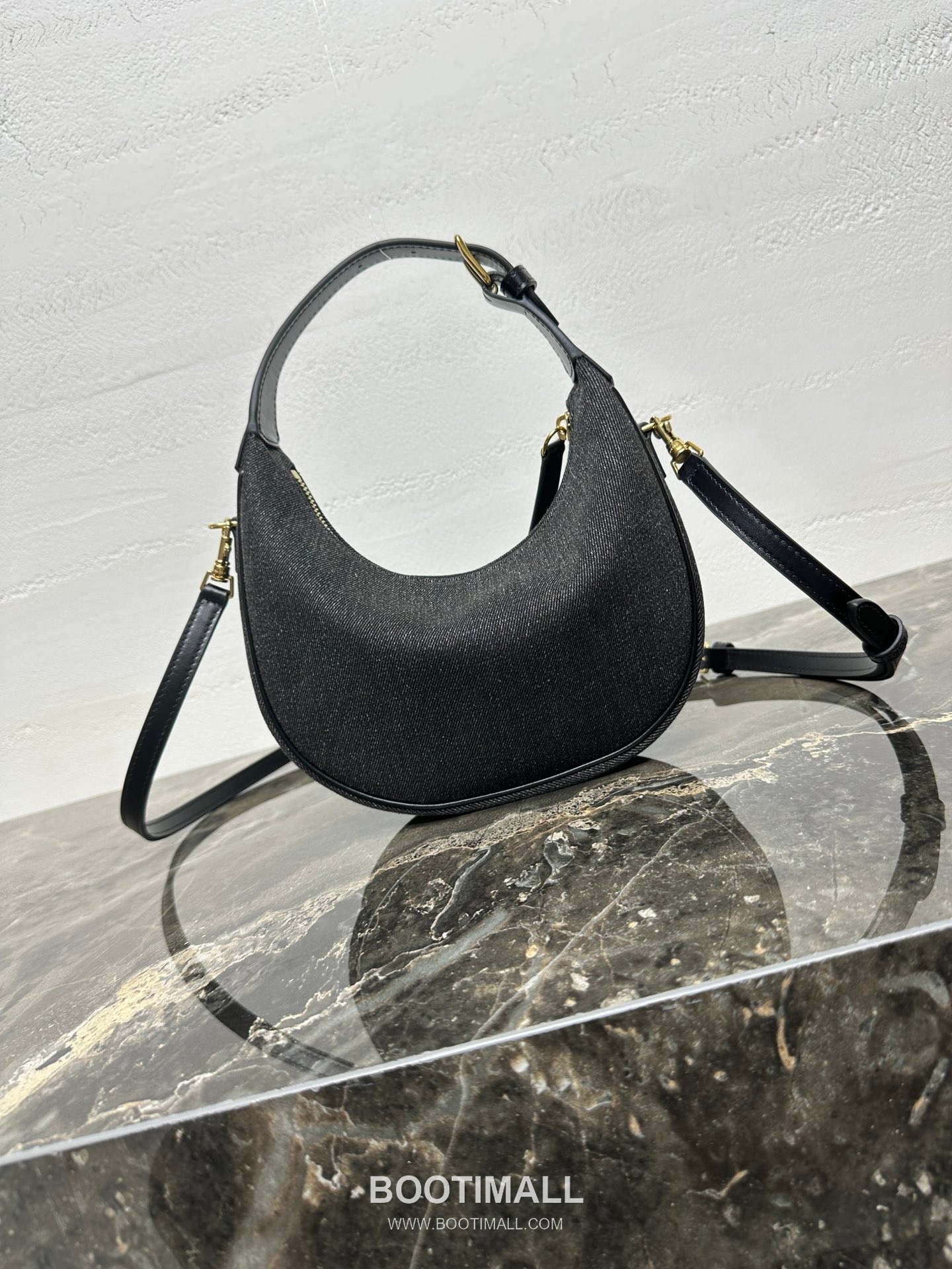 Celine Teen Lulu Denim Calfskin Leather Top Handle Shoulder Bag 120723 셀린느 틴 룰루 데님 카프스킨 탑핸들 숄더 크로스백 24cm 11