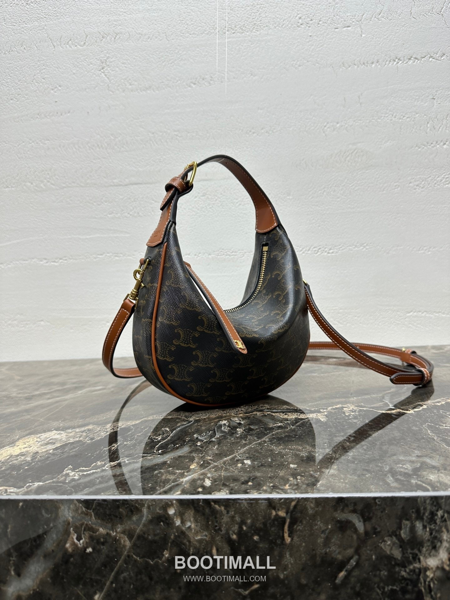 Celine Teen Lulu Denim Calfskin Leather Top Handle Shoulder Bag 120723 셀린느 틴 룰루 데님 카프스킨 탑핸들 숄더 크로스백 24cm 2