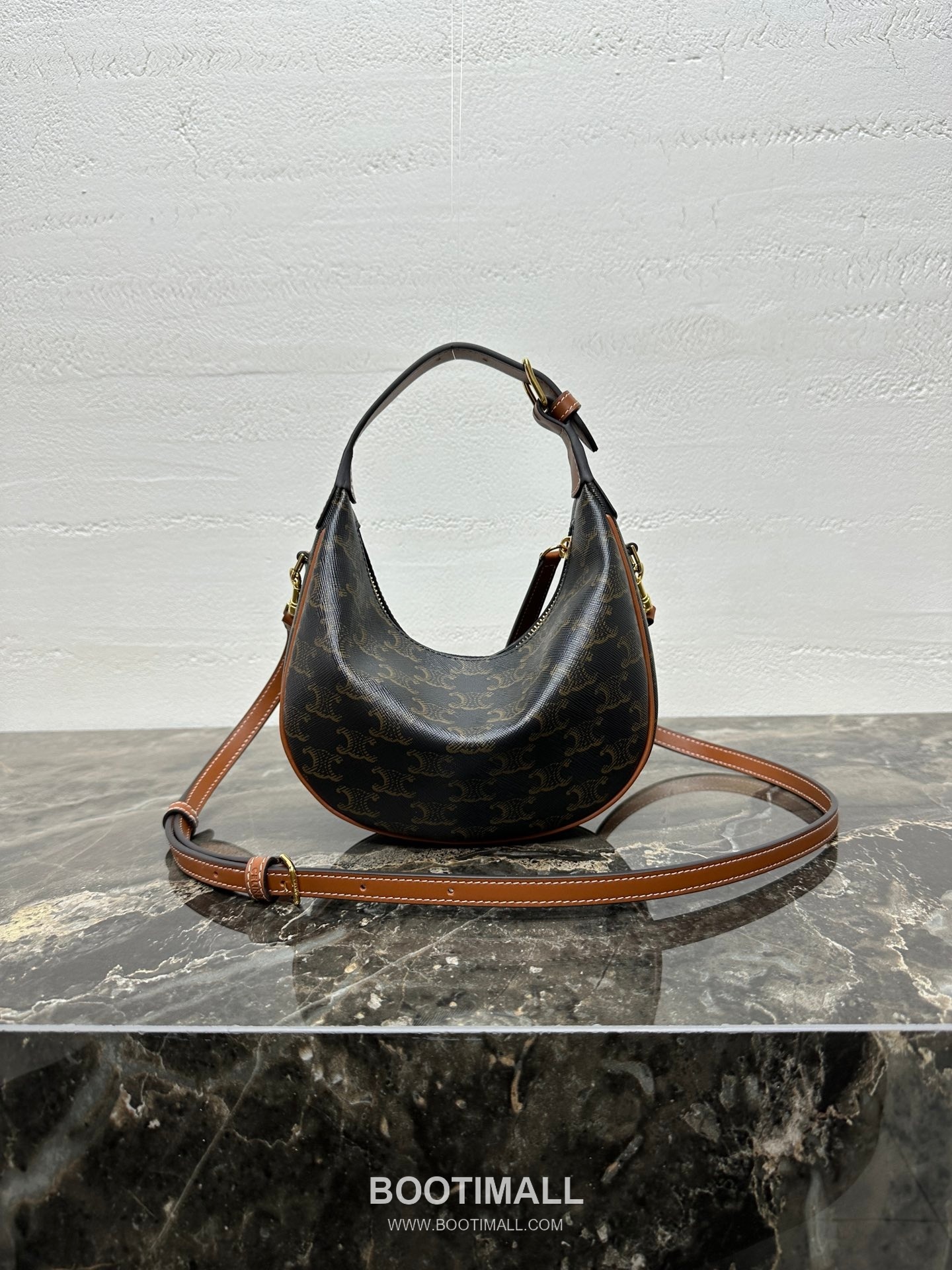 Celine Teen Lulu Denim Calfskin Leather Top Handle Shoulder Bag 120723 셀린느 틴 룰루 데님 카프스킨 탑핸들 숄더 크로스백 24cm 4