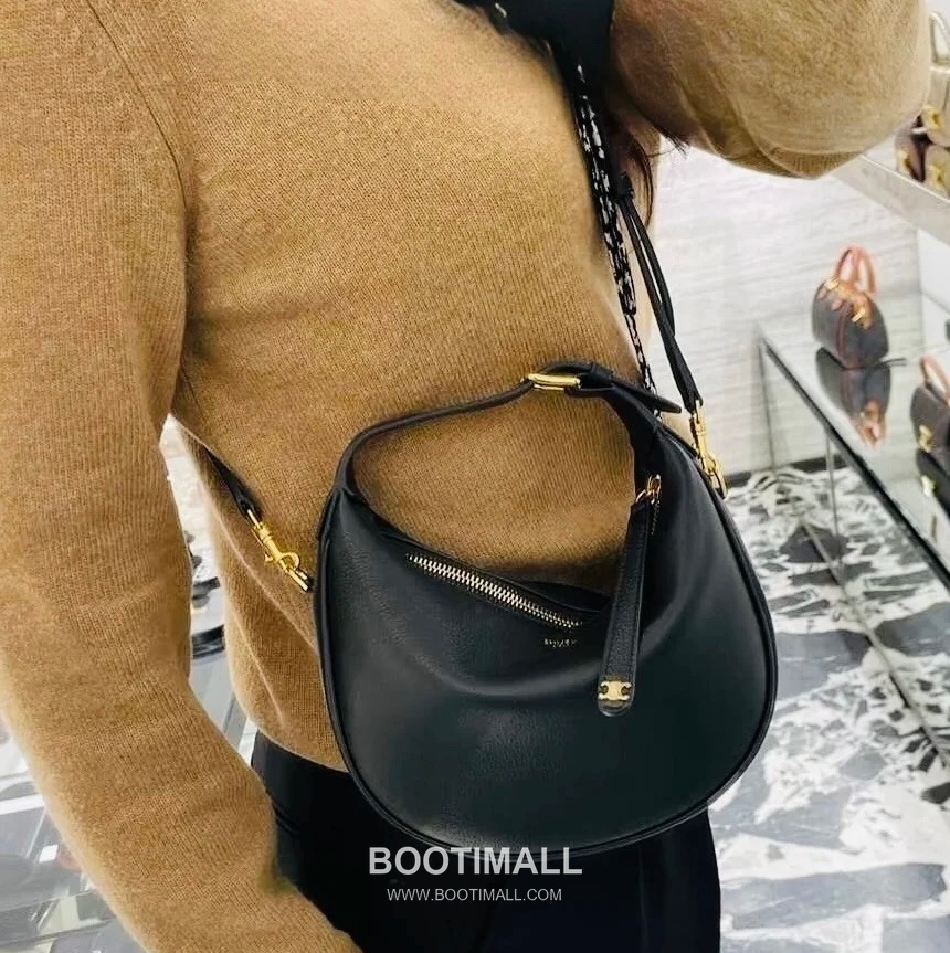 Celine Teen Lulu Grained Calfskin Leather Top Handle Shoulder Bag 120723 셀린느 틴 룰루 그레인 카프스킨 탑핸들 숄더 크로스백 24cm 1