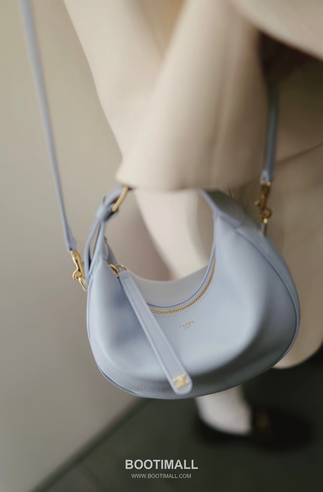 Celine Teen Lulu Grained Calfskin Leather Top Handle Shoulder Bag 120723 셀린느 틴 룰루 그레인 카프스킨 탑핸들 숄더 크로스백 24cm 6