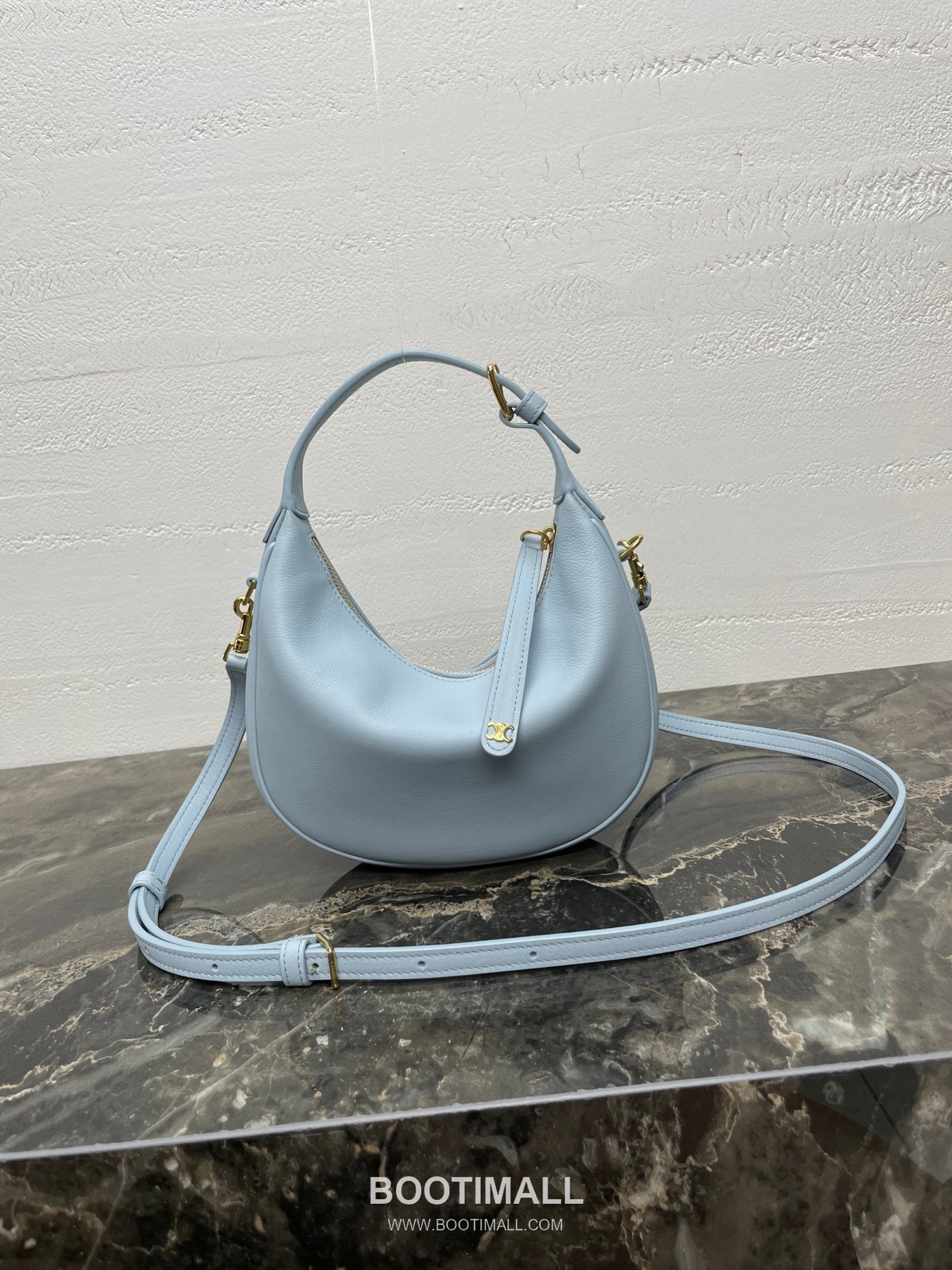 Celine Teen Lulu Grained Calfskin Leather Top Handle Shoulder Bag 120723 셀린느 틴 룰루 그레인 카프스킨 탑핸들 숄더 크로스백 24cm 13