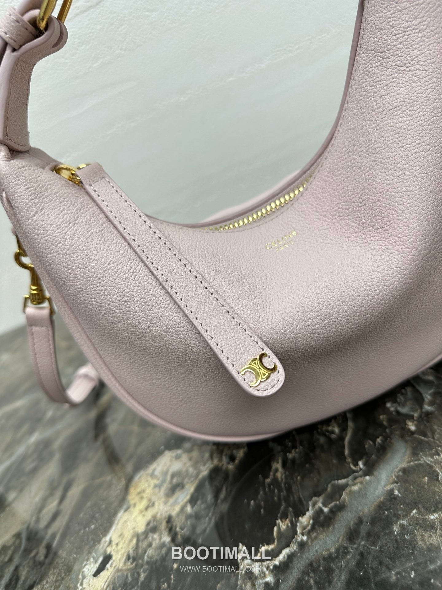 Celine Teen Lulu Grained Calfskin Leather Top Handle Shoulder Bag 120723 셀린느 틴 룰루 그레인 카프스킨 탑핸들 숄더 크로스백 24cm 5