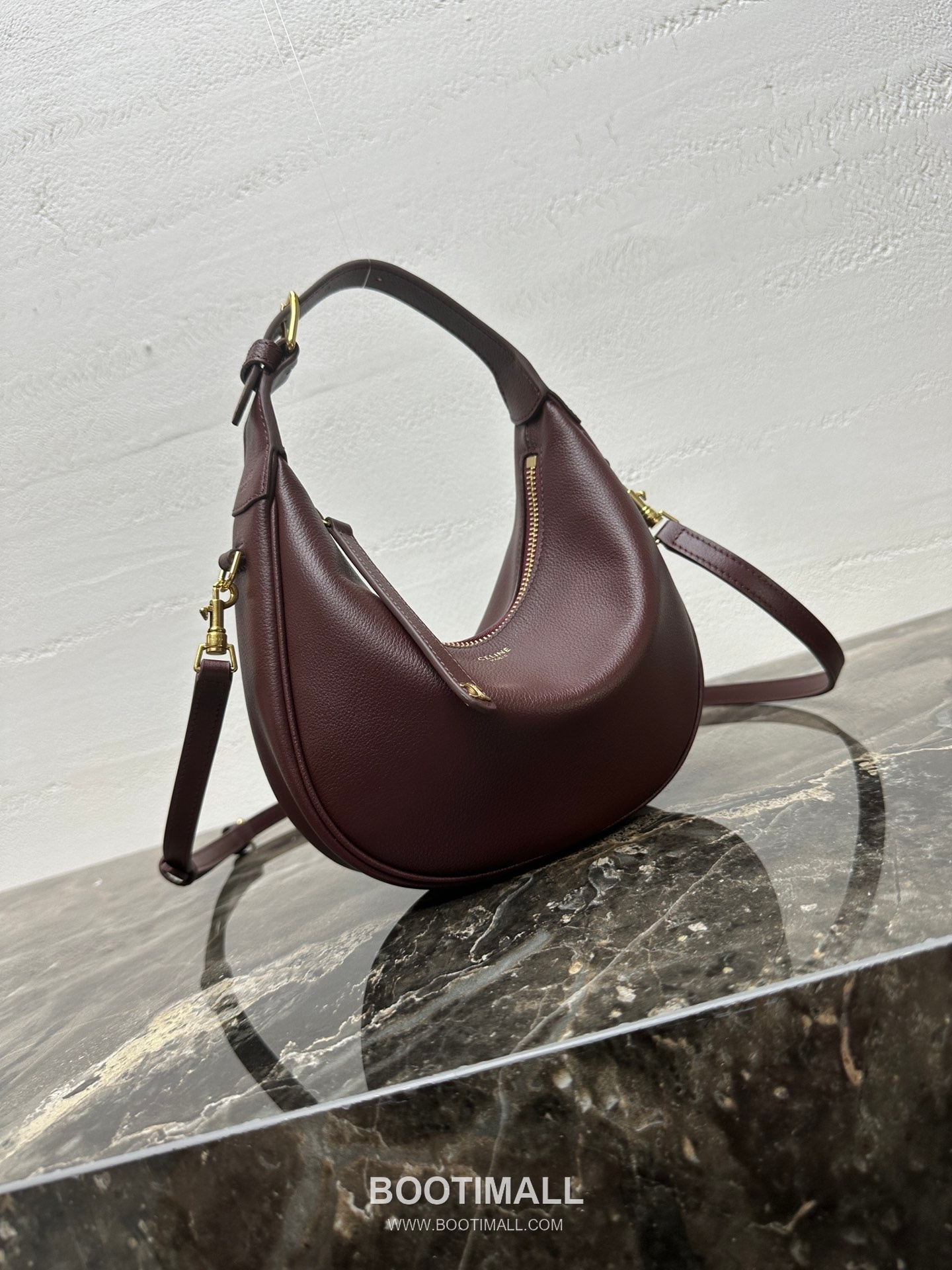 Celine Teen Lulu Grained Calfskin Leather Top Handle Shoulder Bag 120723 셀린느 틴 룰루 그레인 카프스킨 탑핸들 숄더 크로스백 24cm 2