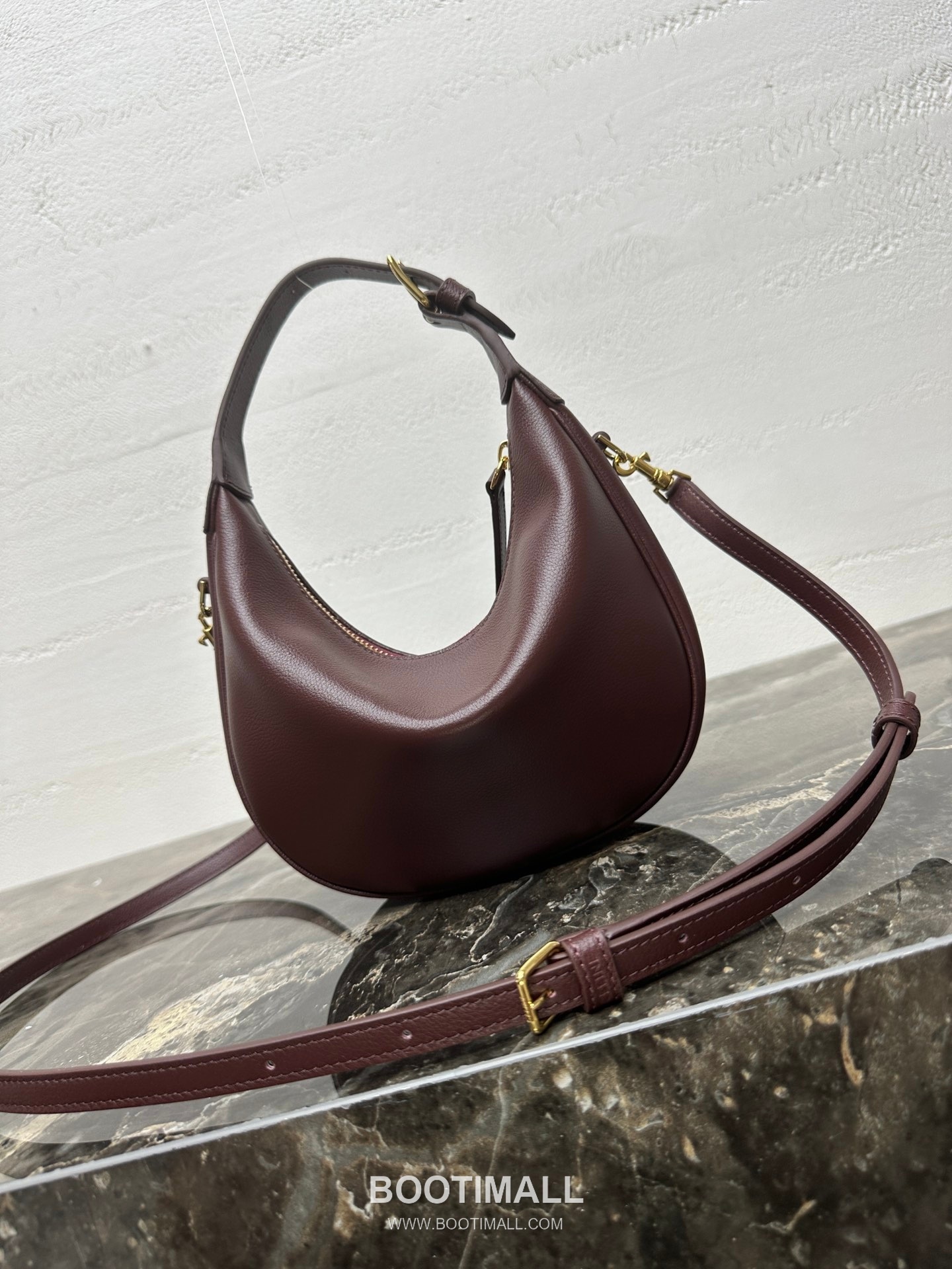 Celine Teen Lulu Grained Calfskin Leather Top Handle Shoulder Bag 120723 셀린느 틴 룰루 그레인 카프스킨 탑핸들 숄더 크로스백 24cm 4