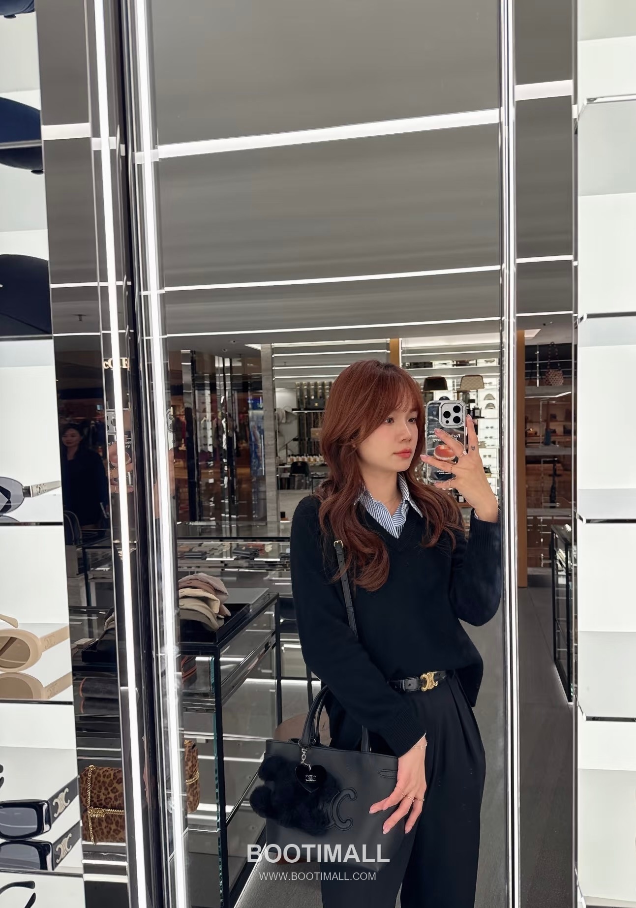 Celine Cabas Anais Grained Calfskin Mini Tote Bag 118613 셀린느 카바스 아나이스 그레인 카프스킨 미니 토트 크로스백 21cm 2