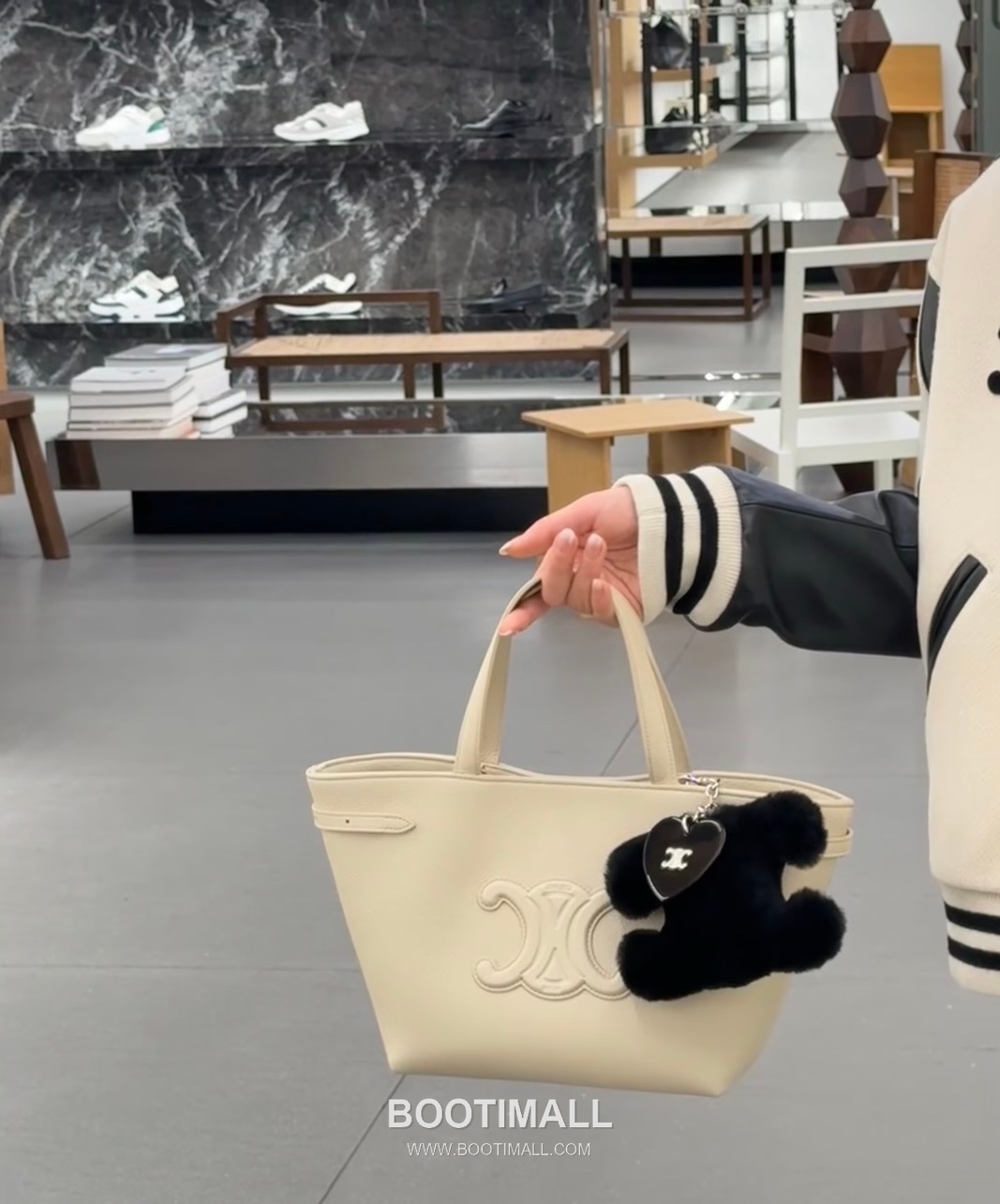 Celine Cabas Anais Grained Calfskin Mini Tote Bag 118613 셀린느 카바스 아나이스 그레인 카프스킨 미니 토트 크로스백 21cm 3