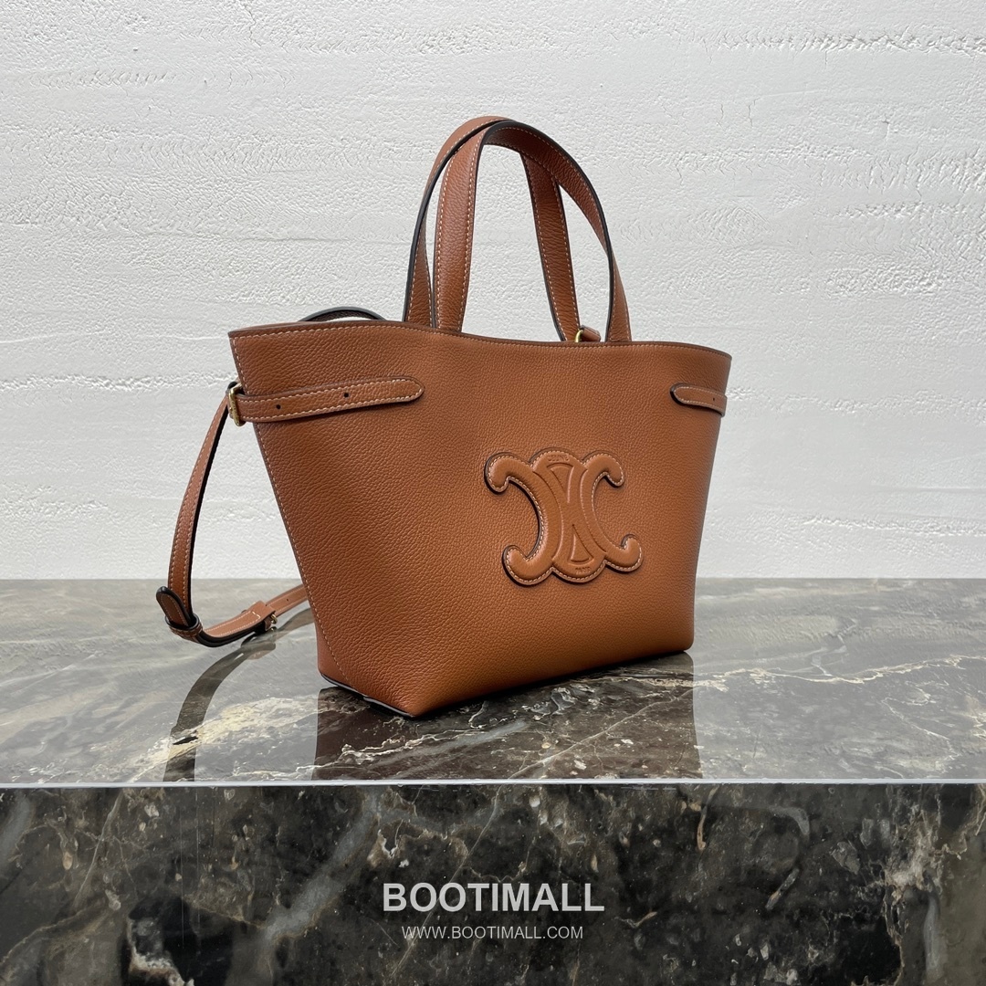 Celine Cabas Anais Grained Calfskin Mini Tote Bag 118613 셀린느 카바스 아나이스 그레인 카프스킨 미니 토트 크로스백 21cm 2