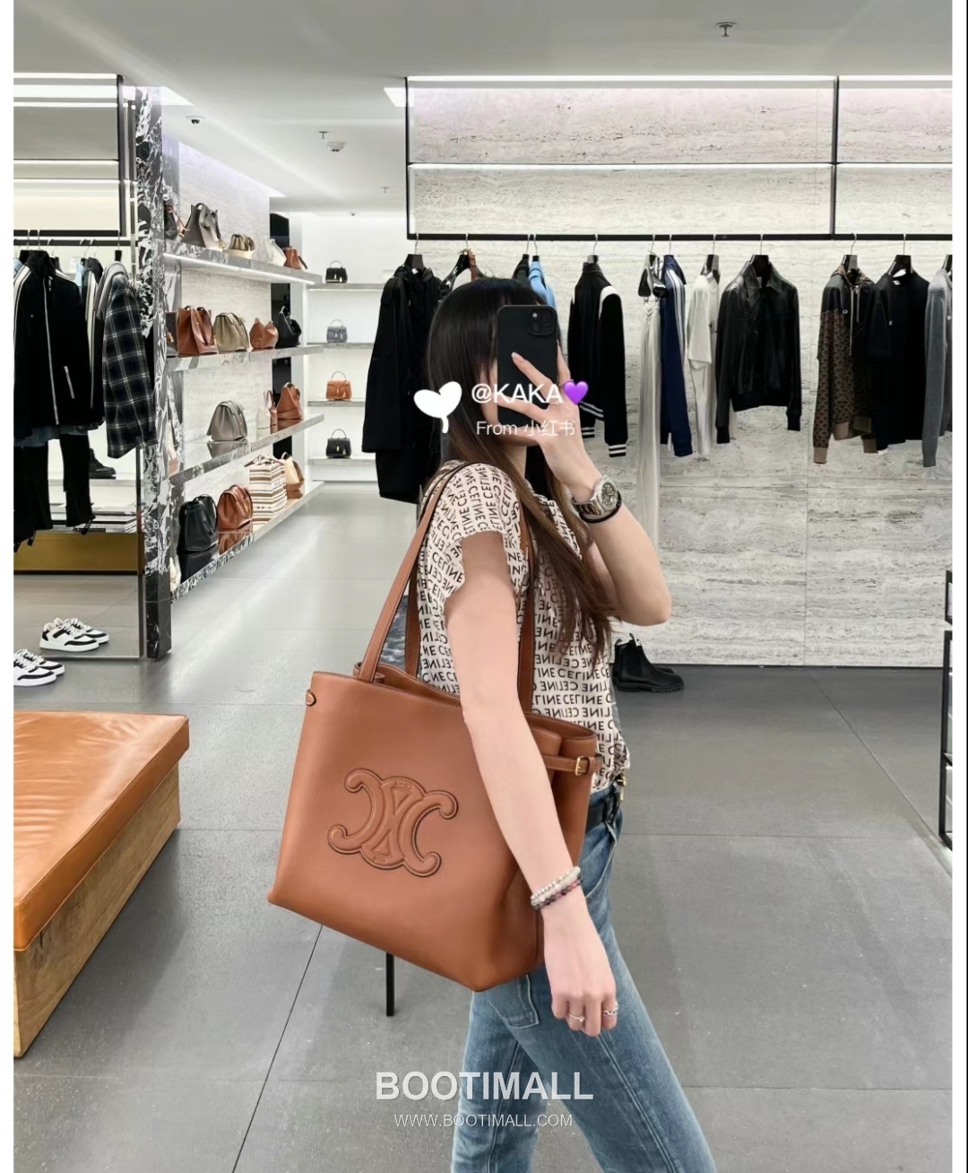 Celine Cabas Anaïs Grained Calfskin Large Tote Bag 116853ENY.04LU 셀린느 카바스 아나이스 그레인 카프스킨 라지 토트백 54cm 3