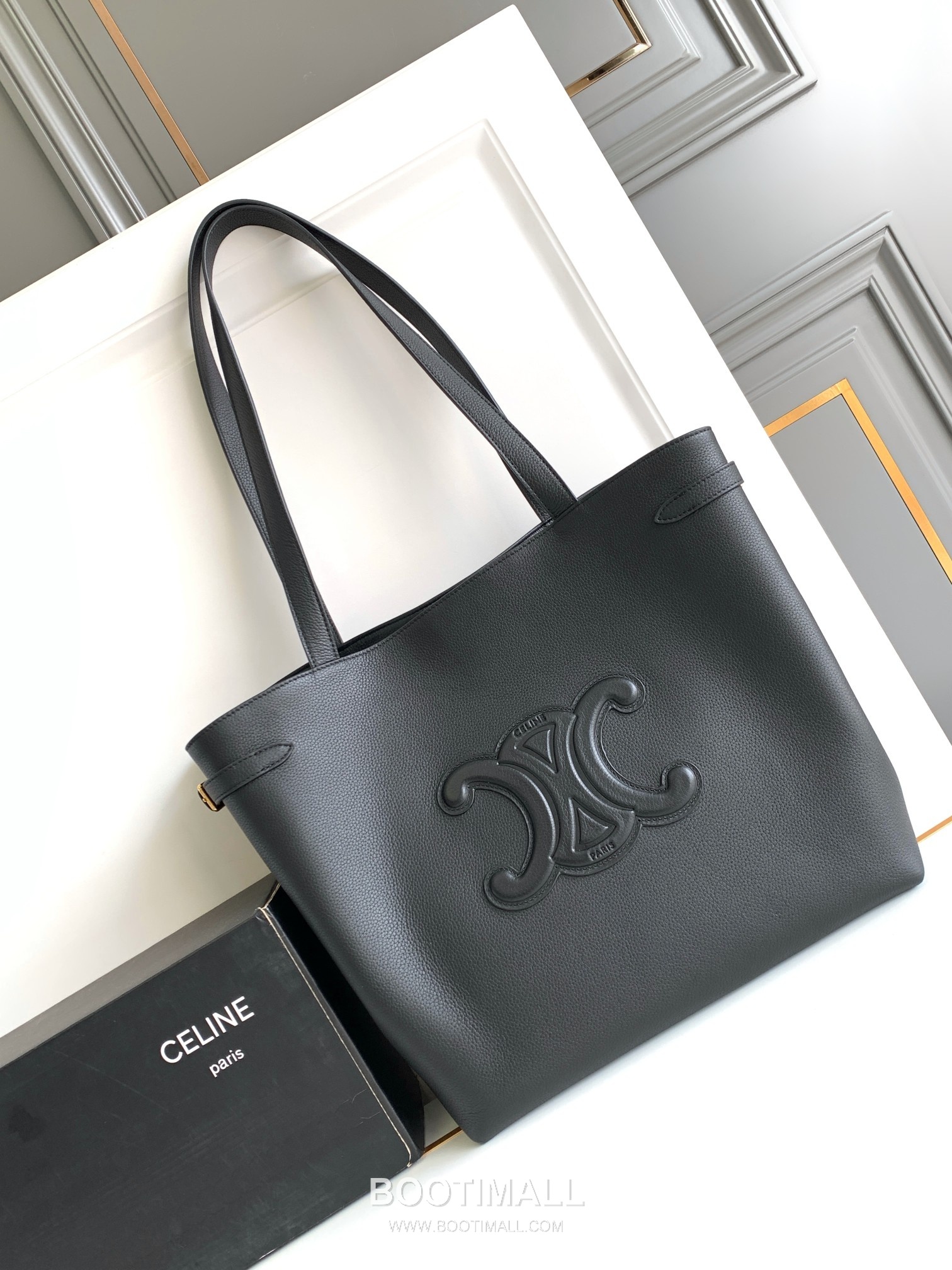 Celine Cabas Anaïs Grained Calfskin Large Tote Bag 116853ENY.04LU 셀린느 카바스 아나이스 그레인 카프스킨 라지 토트백 54cm 1