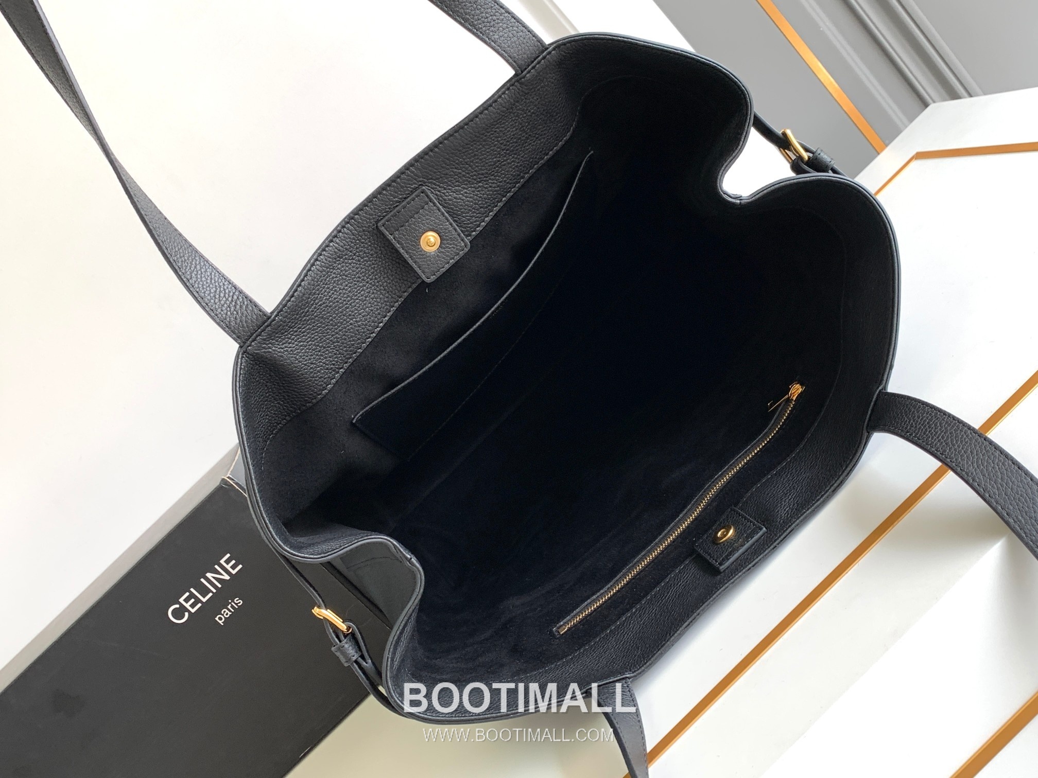 Celine Cabas Anaïs Grained Calfskin Large Tote Bag 116853ENY.04LU 셀린느 카바스 아나이스 그레인 카프스킨 라지 토트백 54cm 7