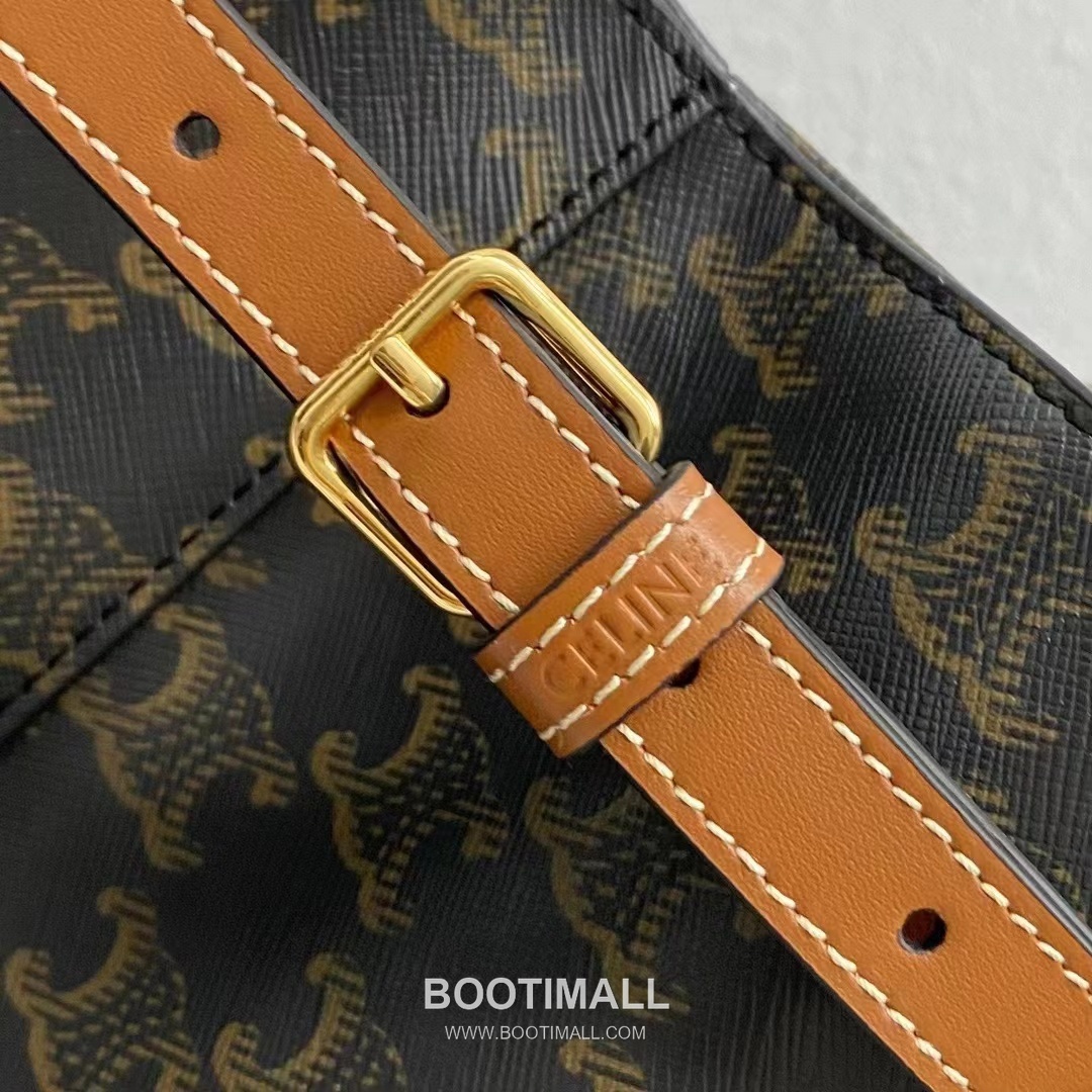 Celine Cabas Anais Triomphe Canvas Leather Tote Bag 116853 셀린느 카바스 아나이스 트리옴프 캔버스 레더 토트백 54cm 6