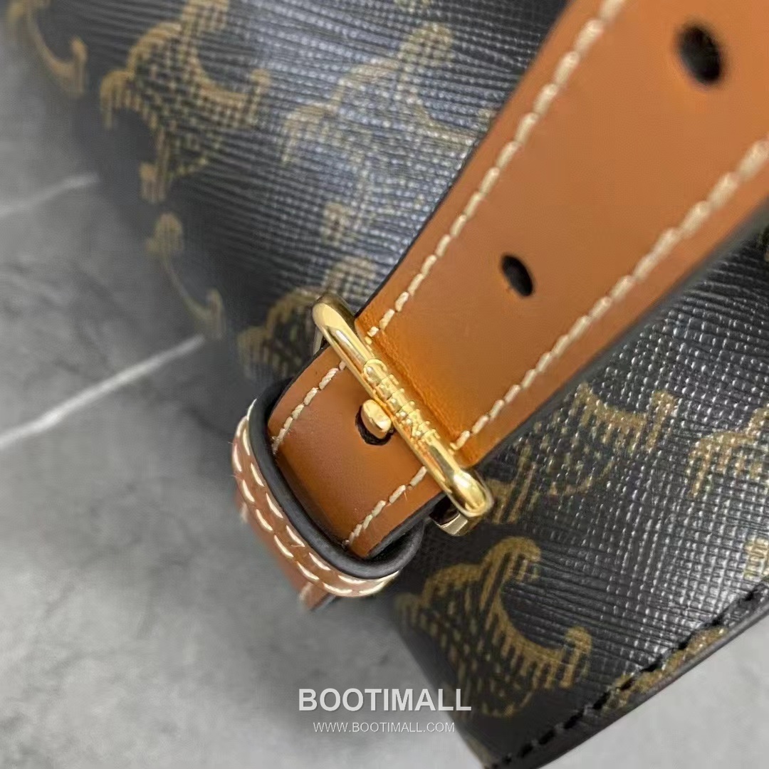 Celine Cabas Anais Triomphe Canvas Leather Tote Bag 116853 셀린느 카바스 아나이스 트리옴프 캔버스 레더 토트백 54cm 7