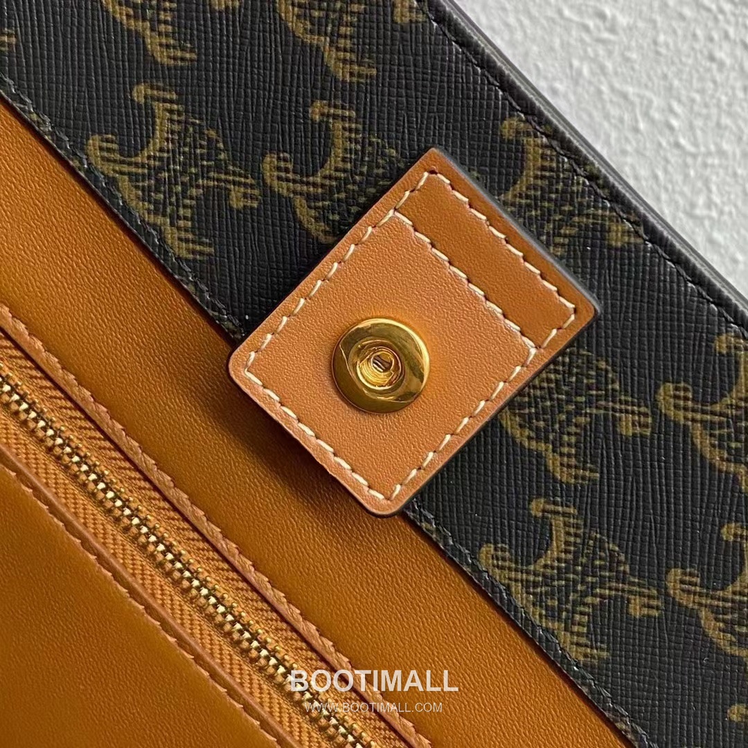 Celine Cabas Anais Triomphe Canvas Leather Tote Bag 116853 셀린느 카바스 아나이스 트리옴프 캔버스 레더 토트백 54cm 8