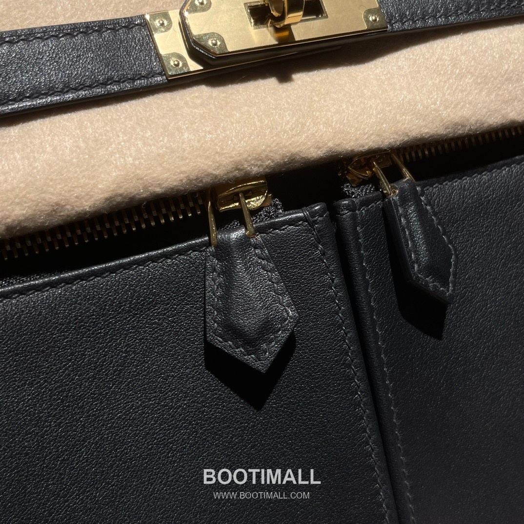 Hermès Kelly Lakis Swift Leather Double Zip Bag 28 에르메스 켈리 라키스 스위프트 레더 더블 지퍼 숄더백 28cm 5