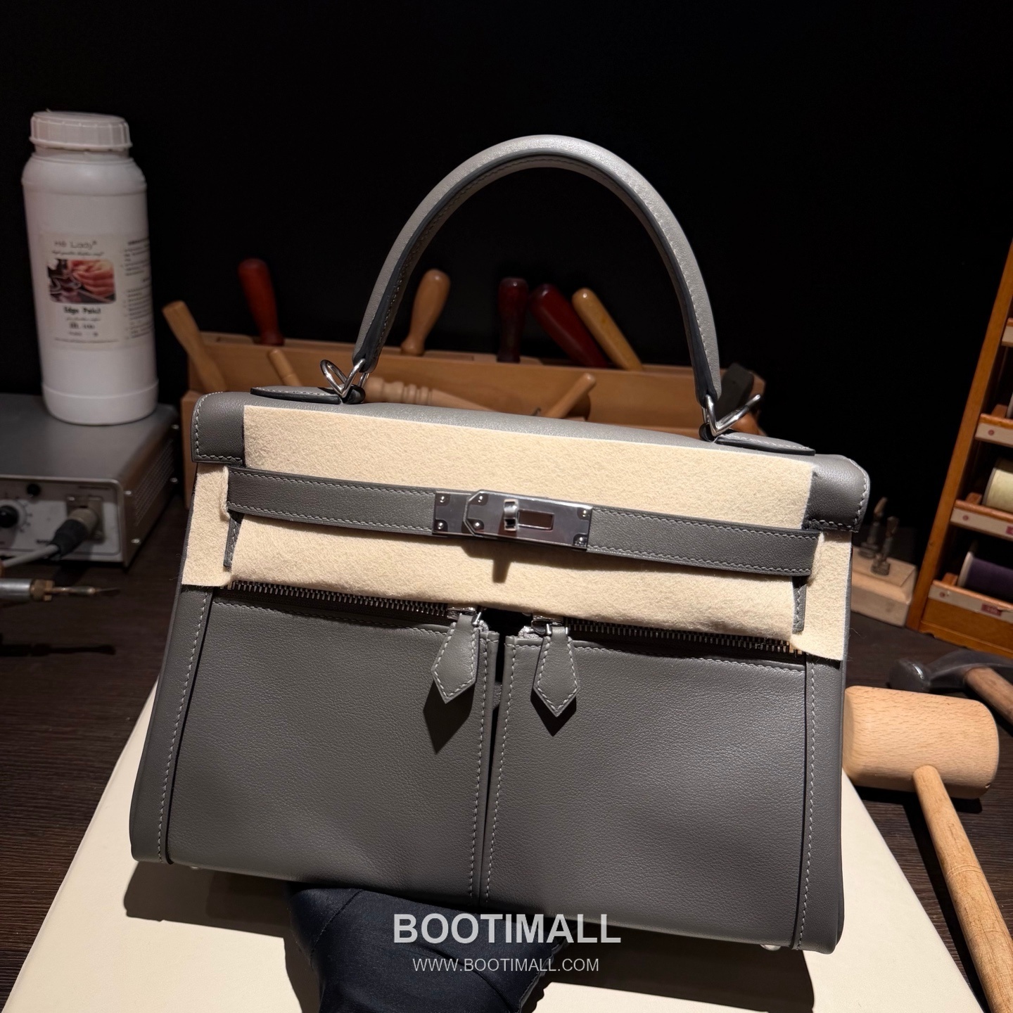 Hermès Kelly Lakis Swift Leather Double Zip Bag 28 에르메스 켈리 라키스 스위프트 레더 더블 지퍼 숄더백 28cm 2