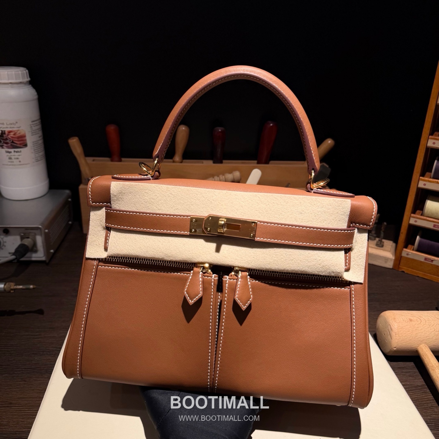 Hermès Kelly Lakis Swift Leather Double Zip Bag 28 에르메스 켈리 라키스 스위프트 레더 더블 지퍼 숄더백 28cm 2