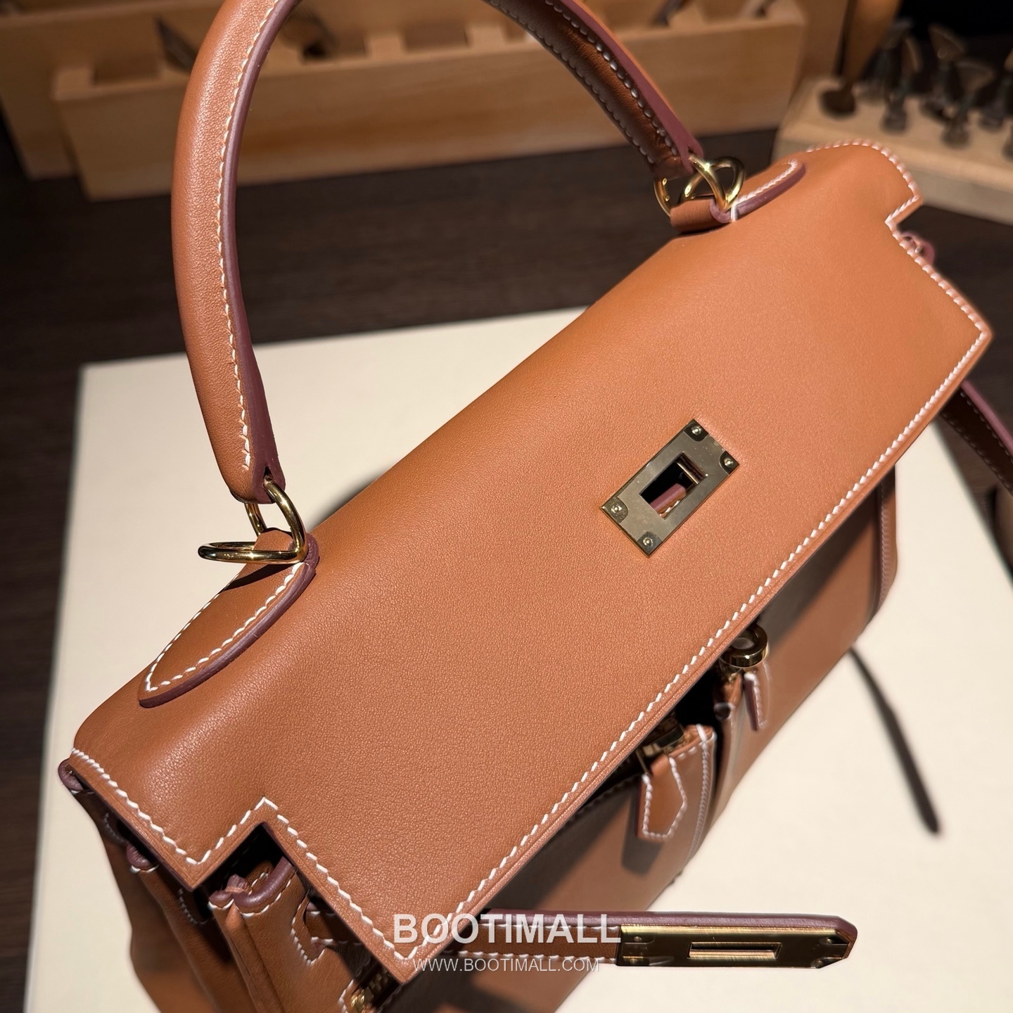 Hermès Kelly Lakis Swift Leather Double Zip Bag 28 에르메스 켈리 라키스 스위프트 레더 더블 지퍼 숄더백 28cm 9