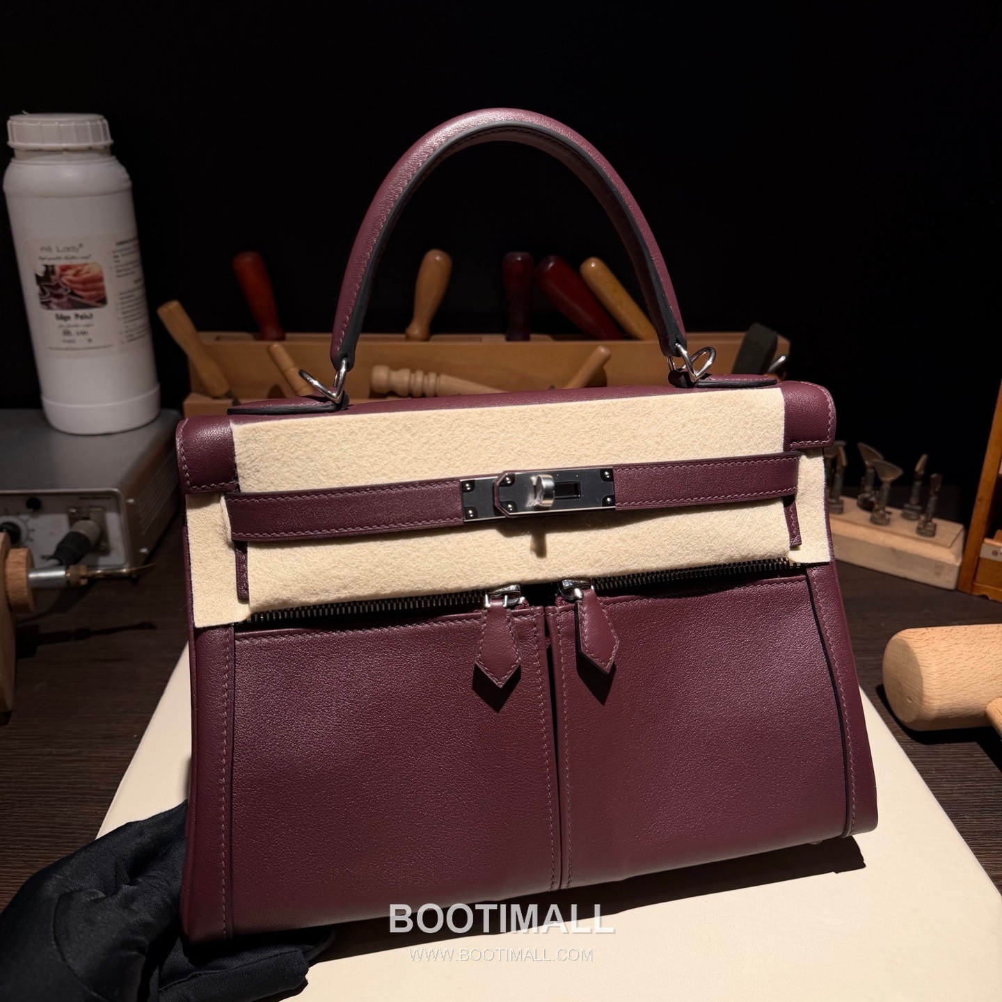 Hermès Kelly Lakis Swift Leather Double Zip Bag 28 에르메스 켈리 라키스 스위프트 레더 더블 지퍼 숄더백 28cm 1