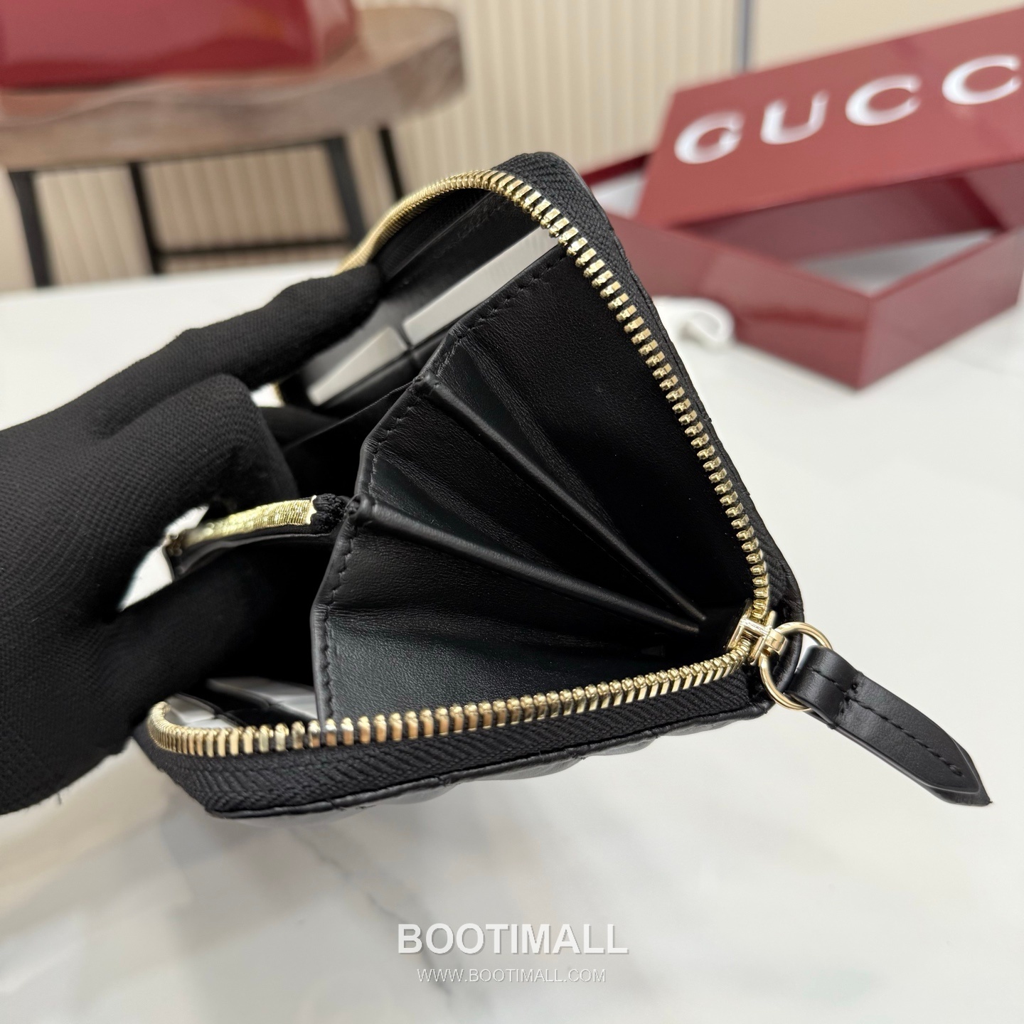 Gucci GG Marmont Quilted Leather Zip Around Wallet 443123 구찌 GG 마몬트 퀼팅 레더 집어라운드 장지갑 19cm 11