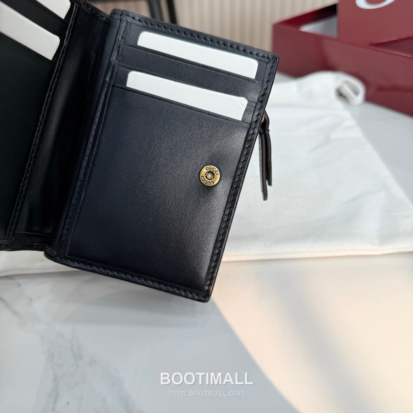 Gucci GG Marmont Quilted Leather Card Holder Wallet 773427 구찌 GG 마몬트 퀼팅 레더 카드지갑 골드 하드웨어 11cm 11