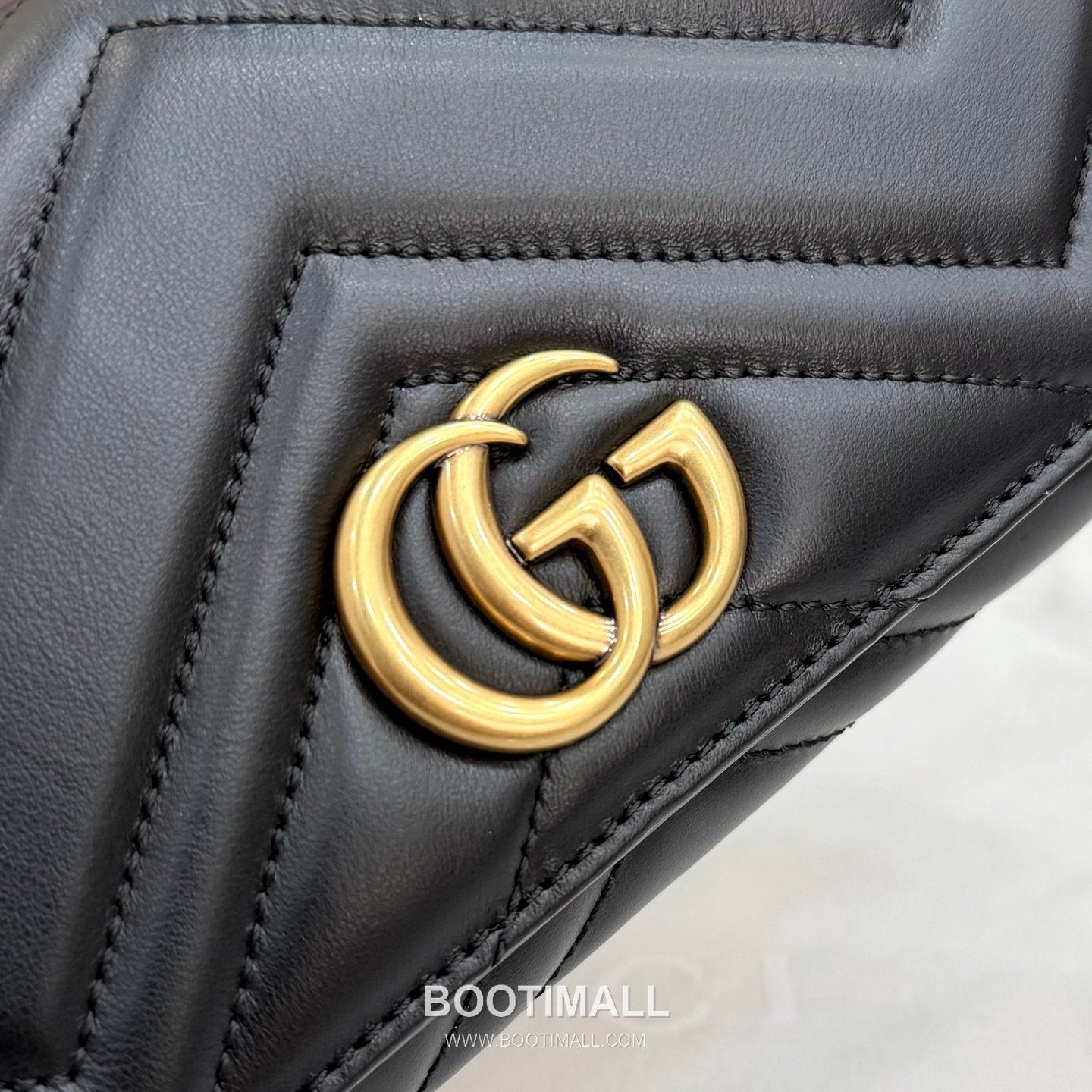 Gucci GG Marmont Quilted Leather Flap Long Wallet 443436 구찌 GG 마몬트 퀼팅 레더 플랩 장지갑 골드 하드웨어 19cm 7