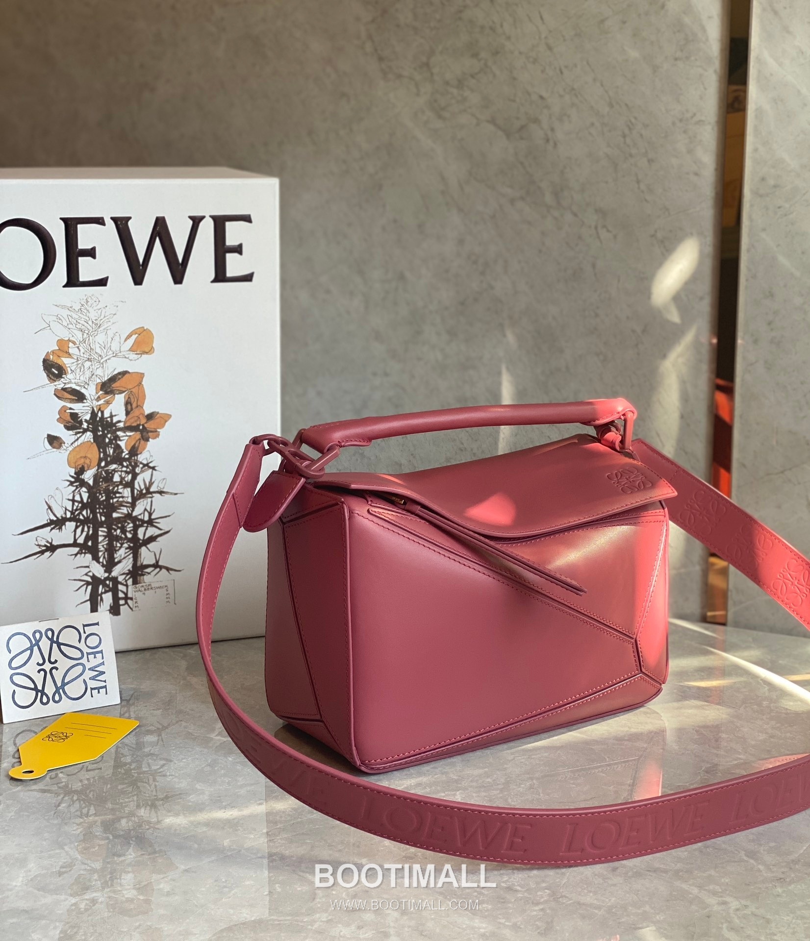 Loewe Puzzle Satin Calfskin Leather Shoulder Bag ID10172 B 로에베 퍼즐 새틴 카프스킨 레더 숄더 크로스백 24cm 5