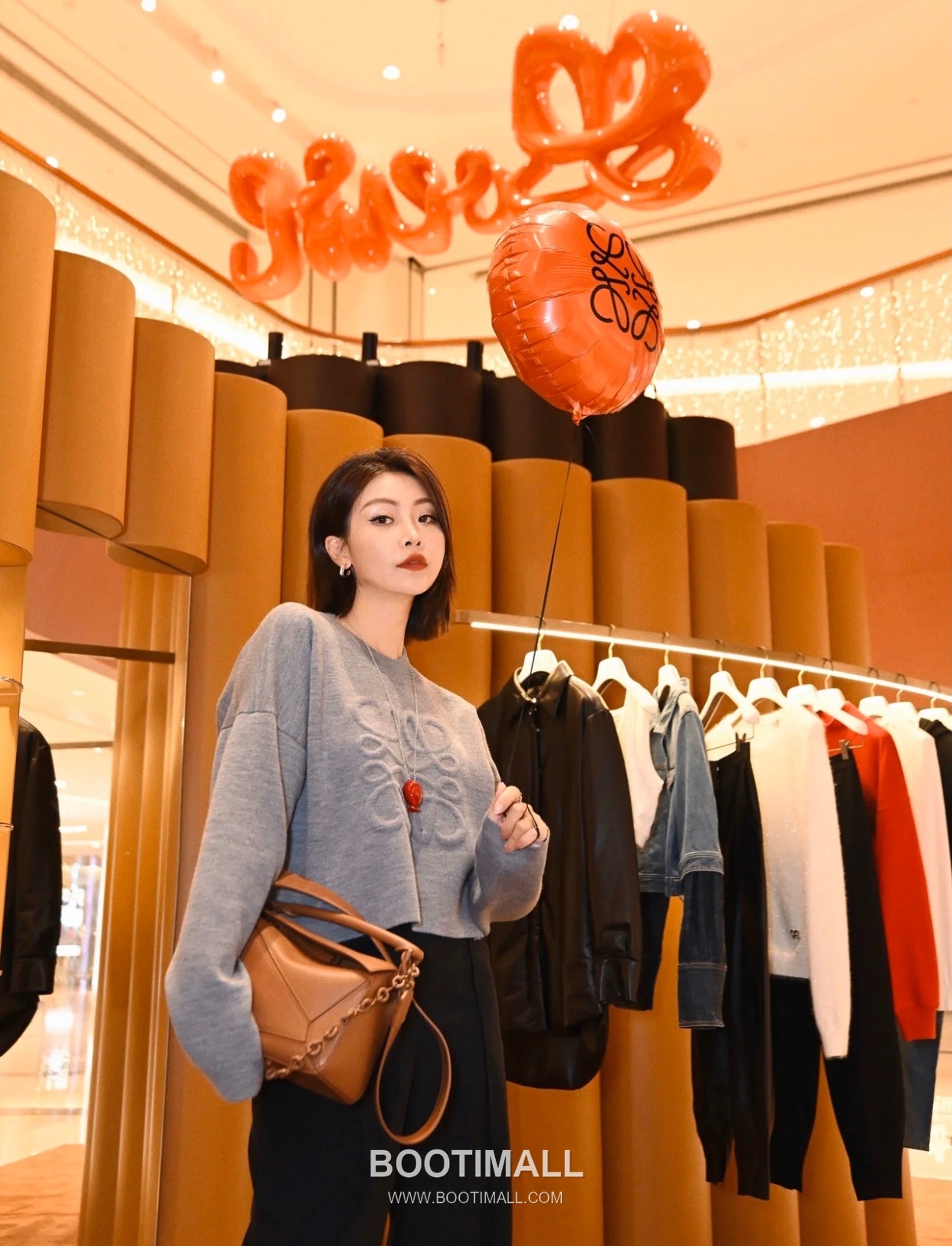 Loewe Puzzle Satin Calfskin Leather Mini Shoulder Bag ID10173 B 로에베 퍼즐 새틴 카프스킨 레더 미니 숄더 크로스백 18cm 11