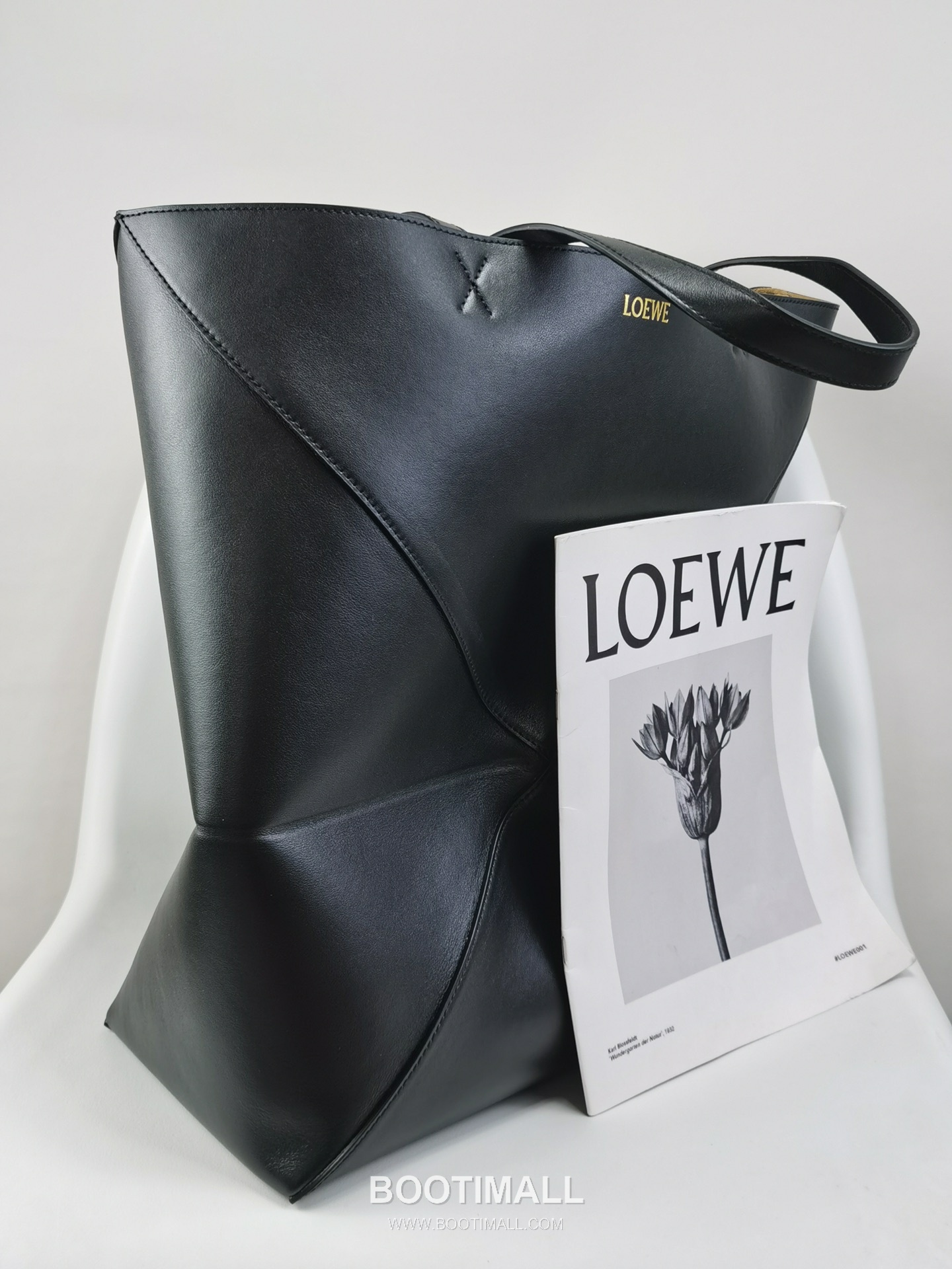 Loewe Puzzle Fold Glossy Calfskin Leather Large Tote Bag 1761 로에베 퍼즐 폴드 글로시 카프스킨 레더 라지 토트백 42cm 5