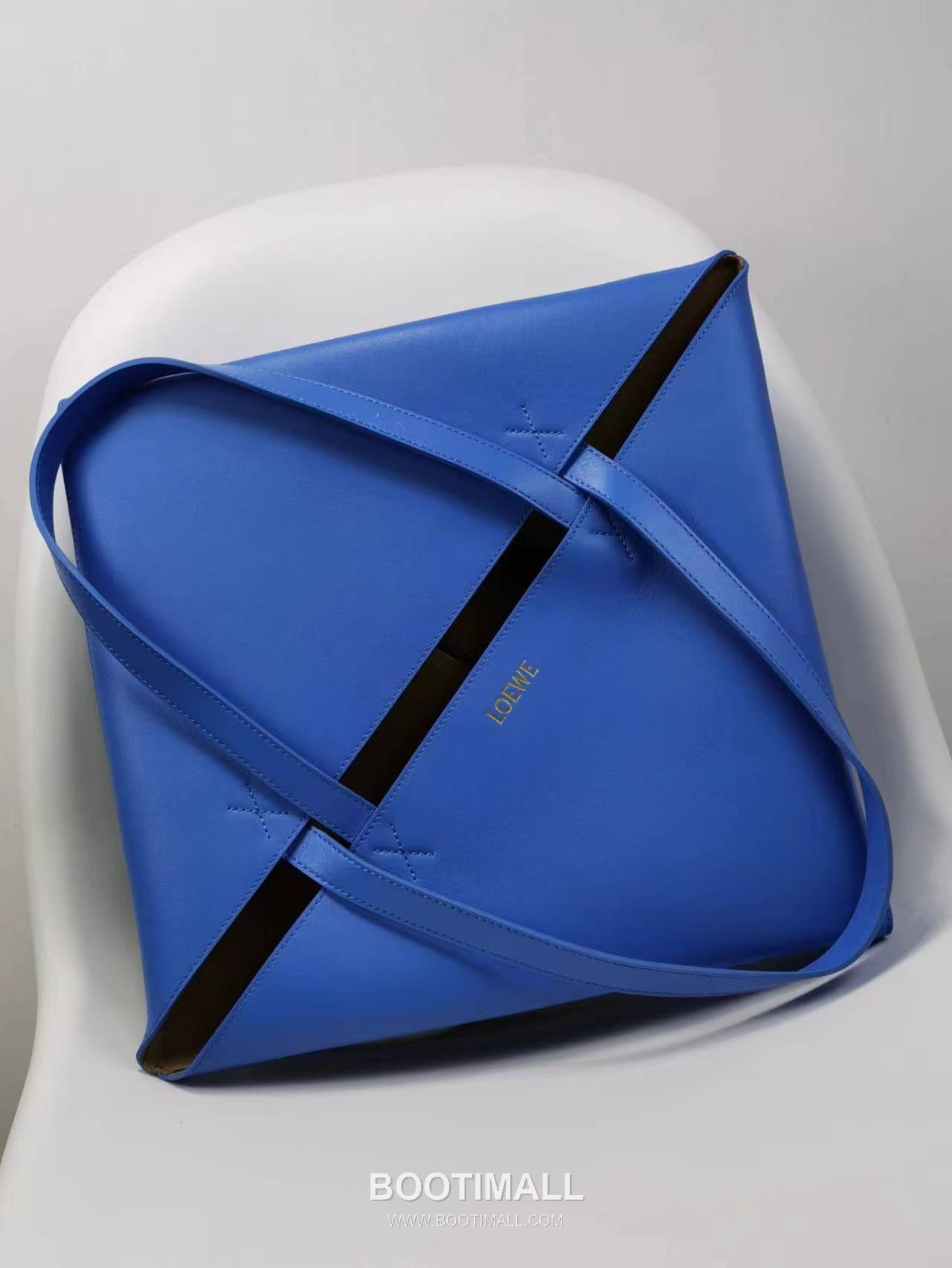 Loewe Puzzle Fold Glossy Calfskin Leather Large Tote Bag 1761 로에베 퍼즐 폴드 글로시 카프스킨 레더 라지 토트백 42cm 9