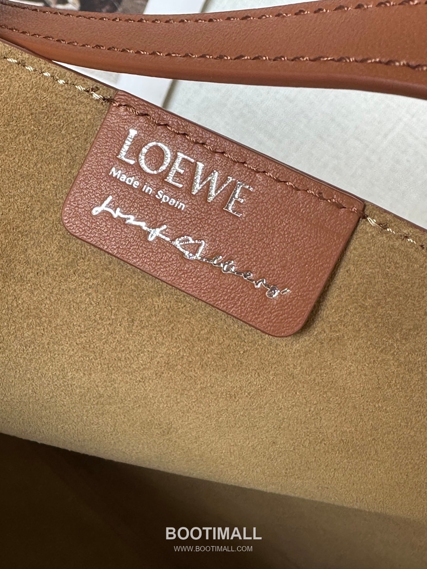 Loewe Puzzle Fold Josef Albers Leather Tote Bag 1762-1 로에베 퍼즐 폴드 요제프 알버스 레더 토트백 31cm 17